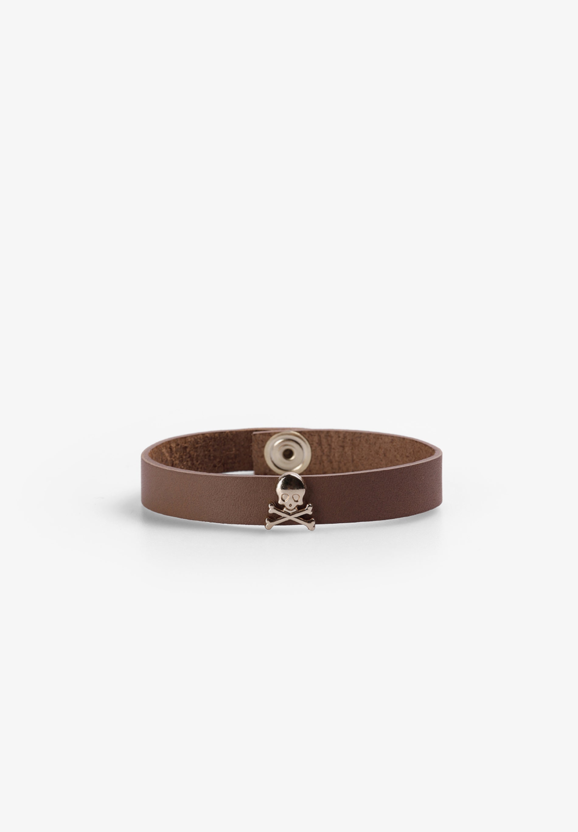 LEREN ARMBAND DOODSKOPJES