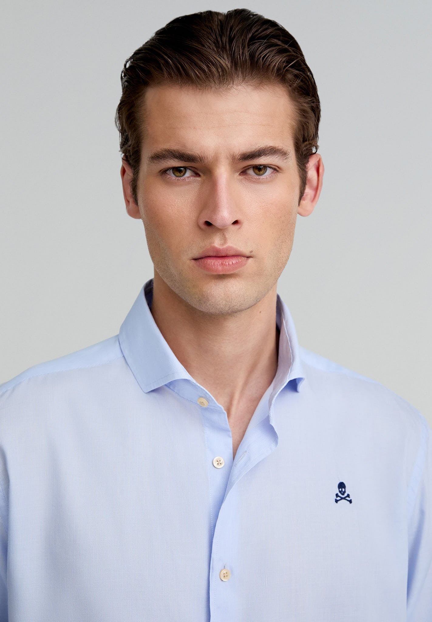 CAMISA VESTIR RAYAS CALAVERA CONTRASTE - Scalpers