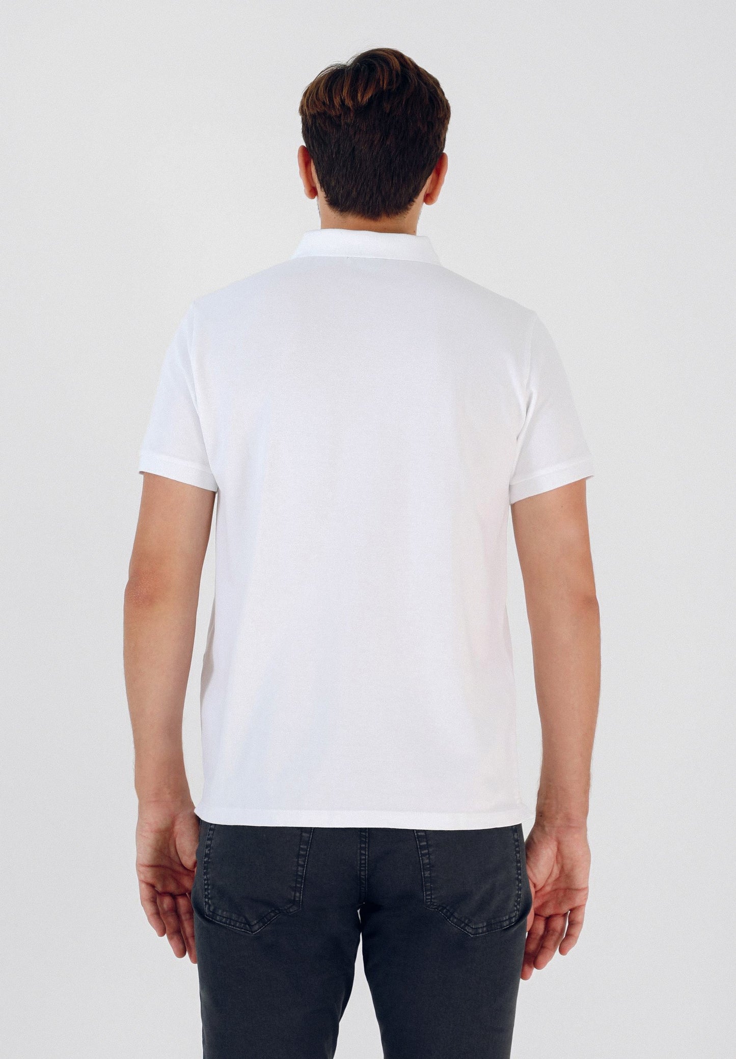 BASIC COTTON POLO SHIRT