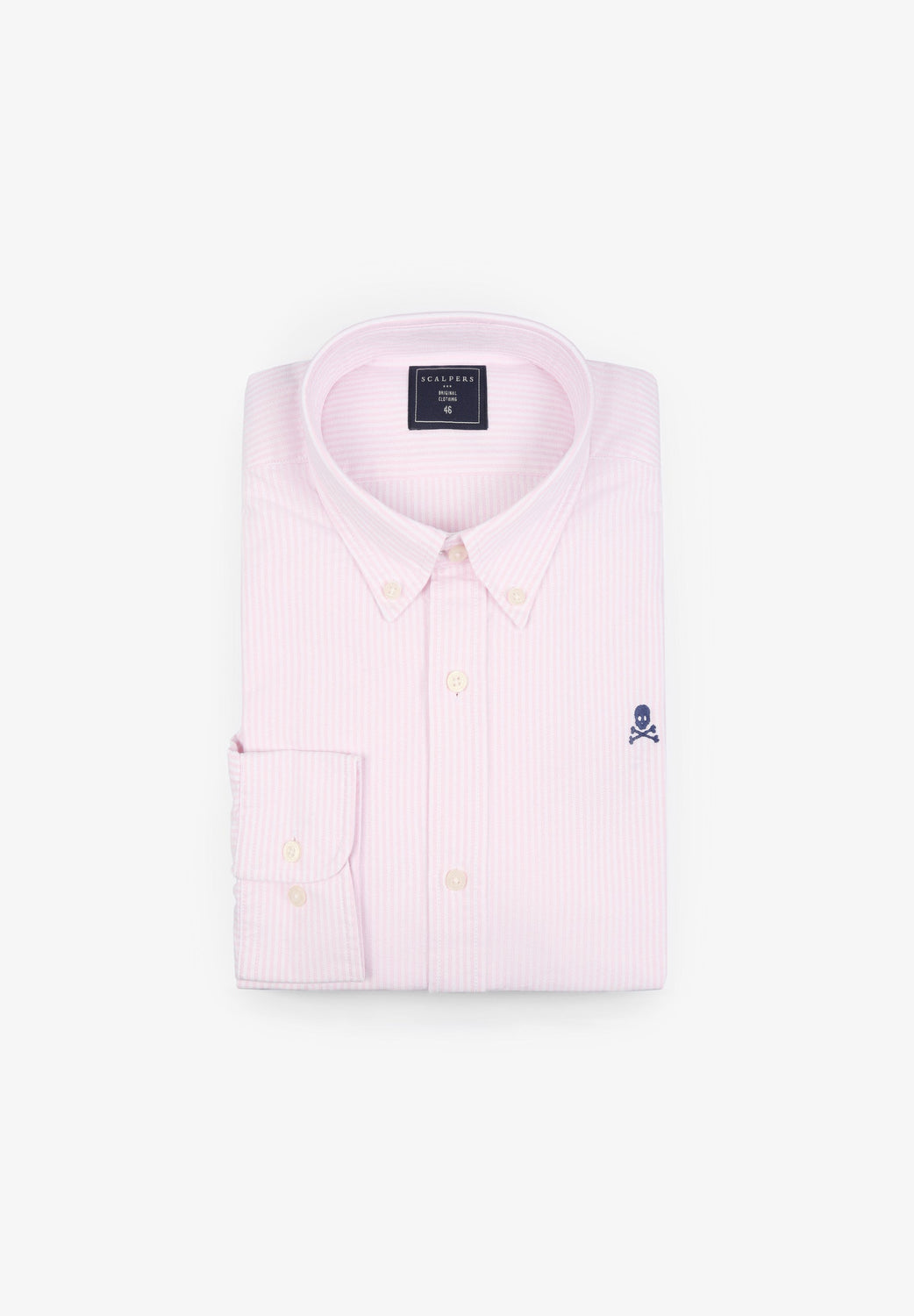 CAMISA OXFORD CALAVERA CONTRASTE - Scalpers