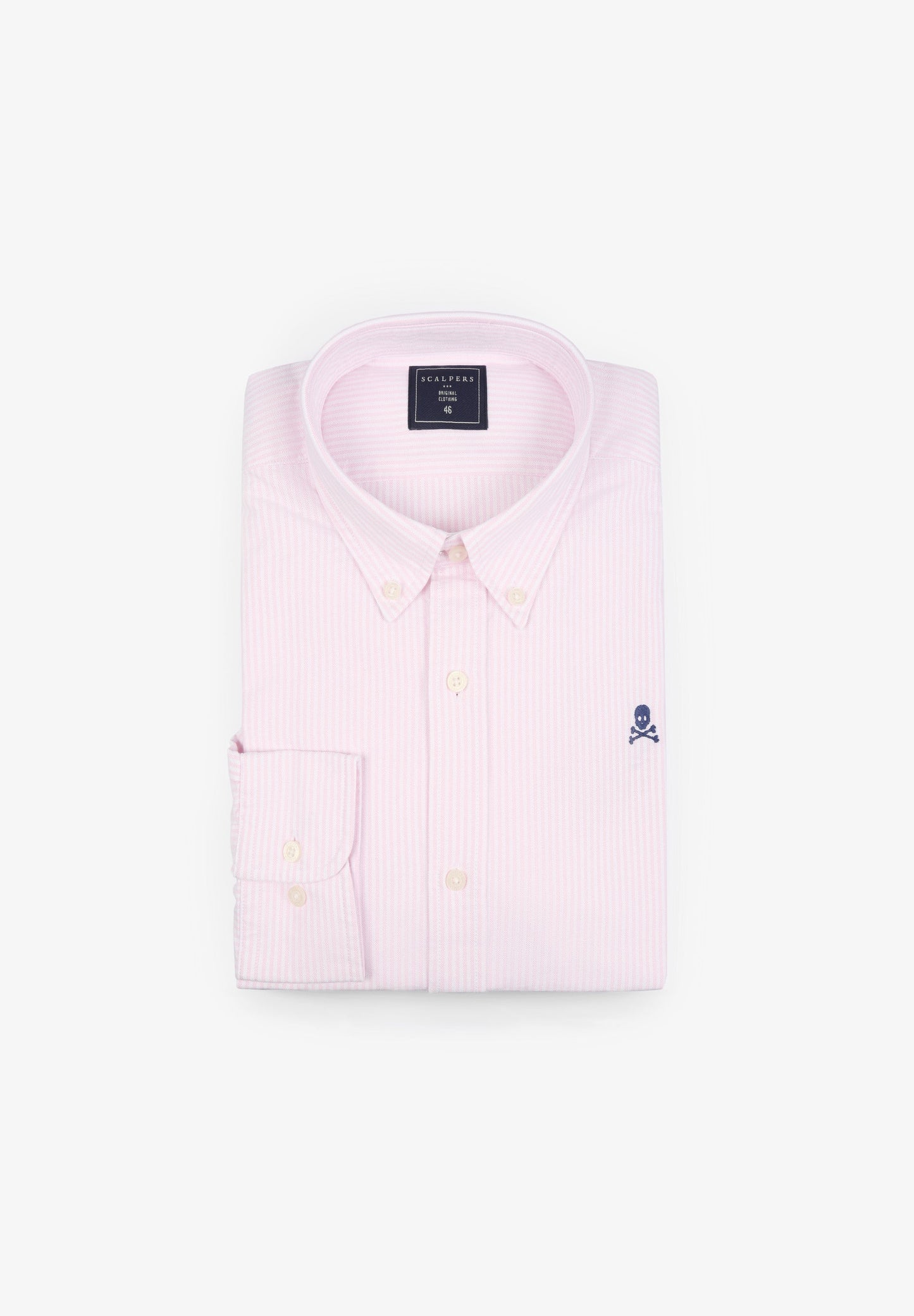 CAMISA OXFORD CALAVERA CONTRASTE - Scalpers