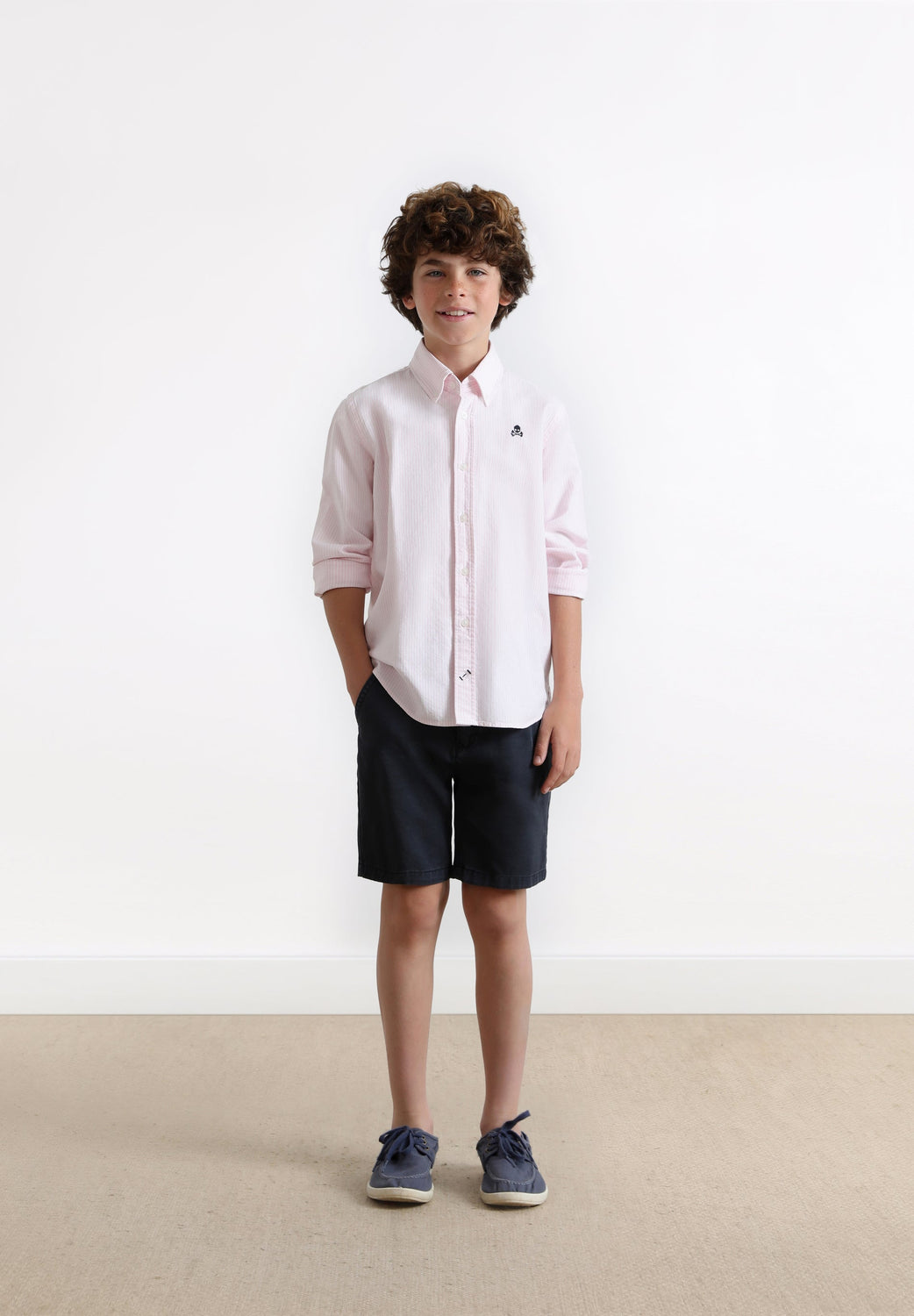 CAMISA RAYAS CALAVERA CONTRASTE - Scalpers