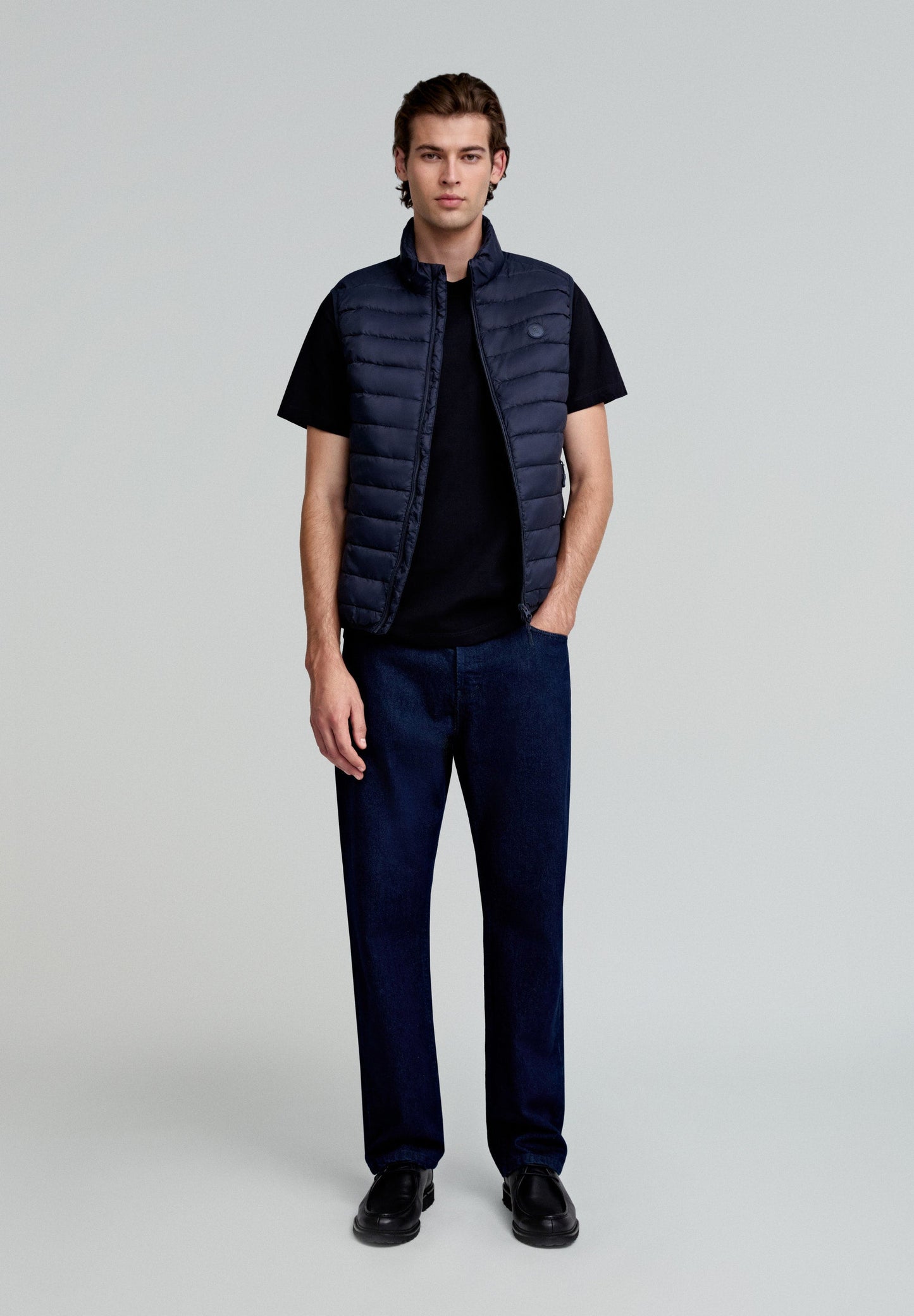 LIGHT PUFFER GILET SKULL