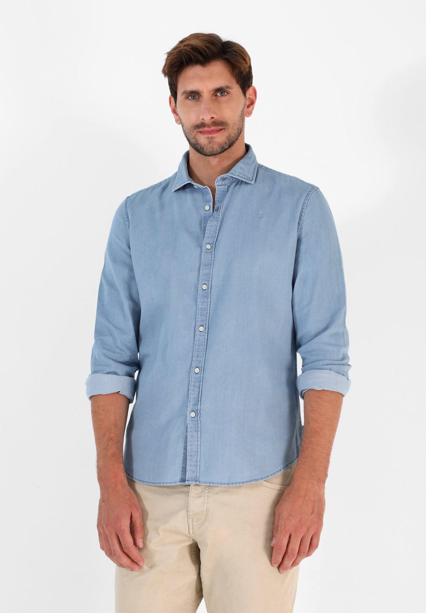 BASIC DENIM SHIRT