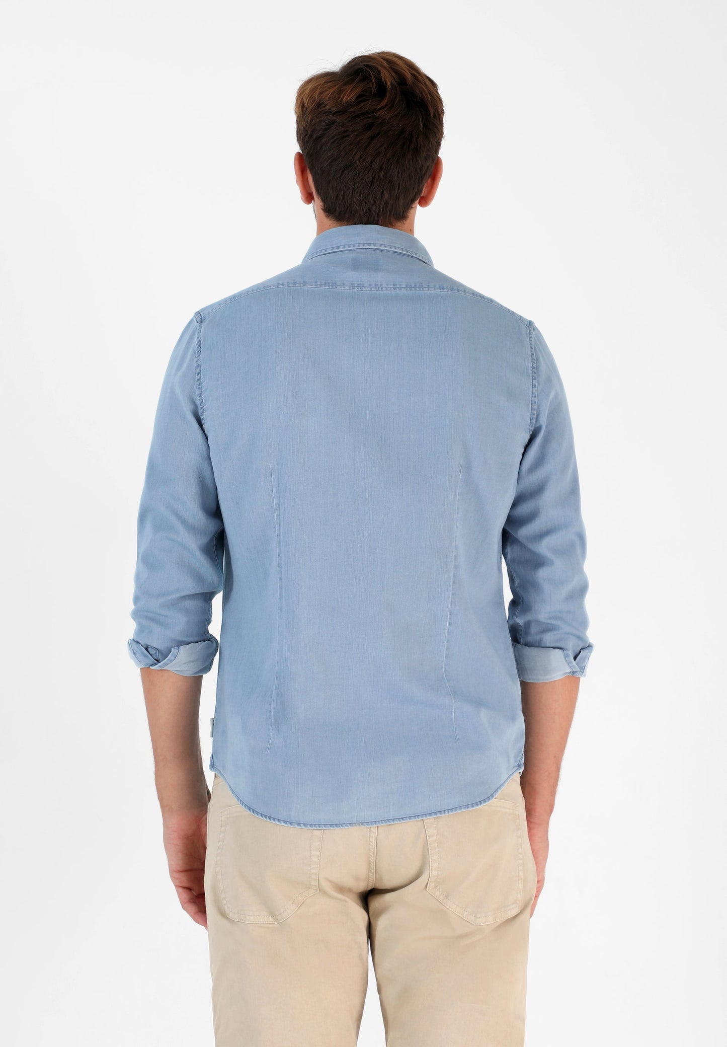 CAMISA DENIM BÁSICA - Scalpers