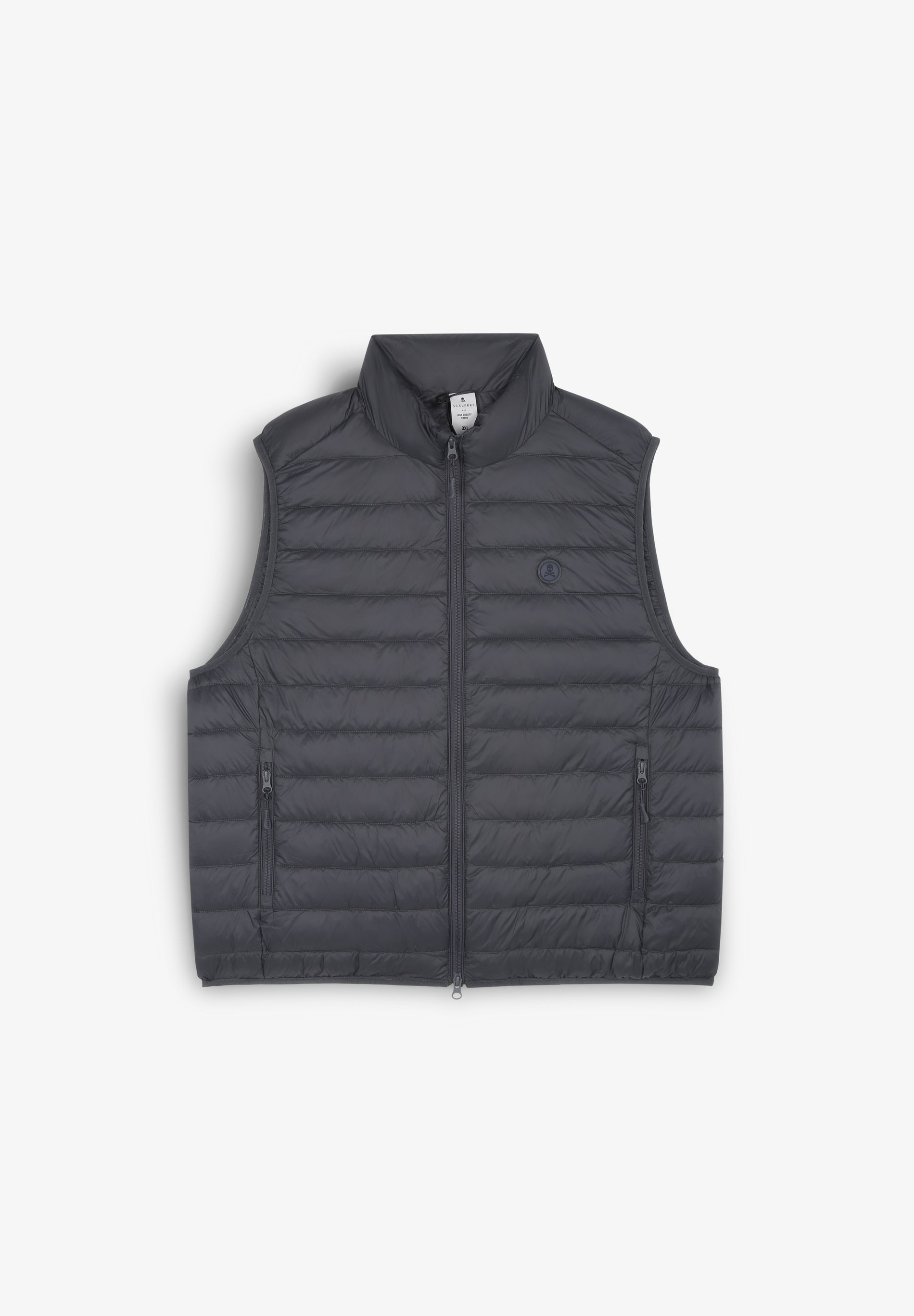 GEWATTEERDE BODYWARMER DOODSKOP