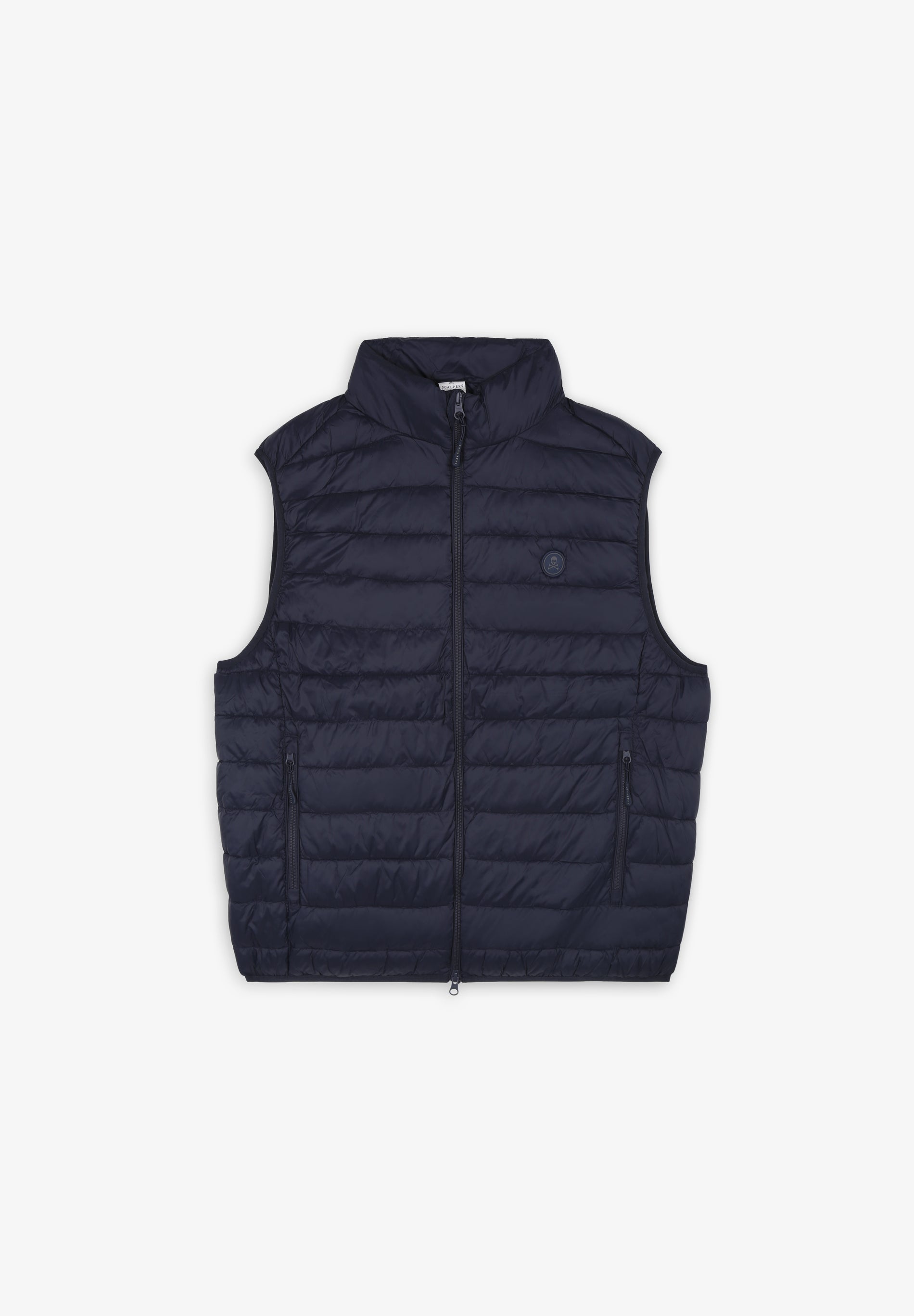 GEWATTEERDE BODYWARMER DOODSKOP
