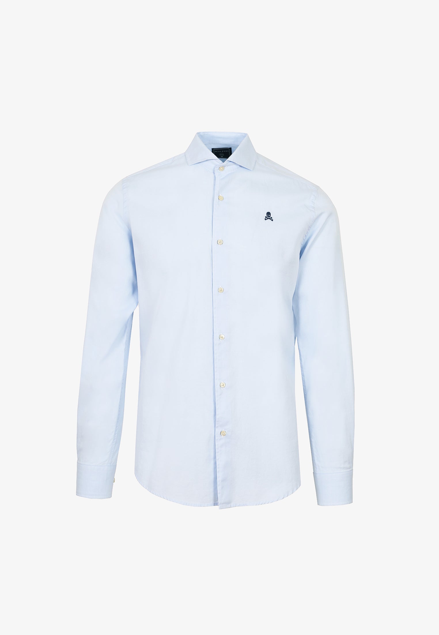 CAMISA LISA CALAVERA CONTRASTE - Scalpers