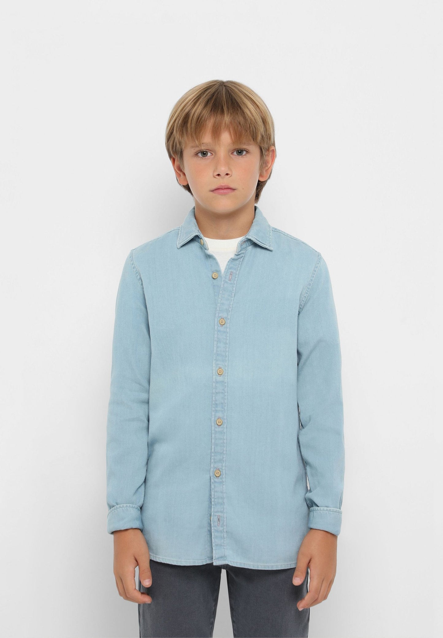 NOS FANCY DENIM SHIRT KIDS