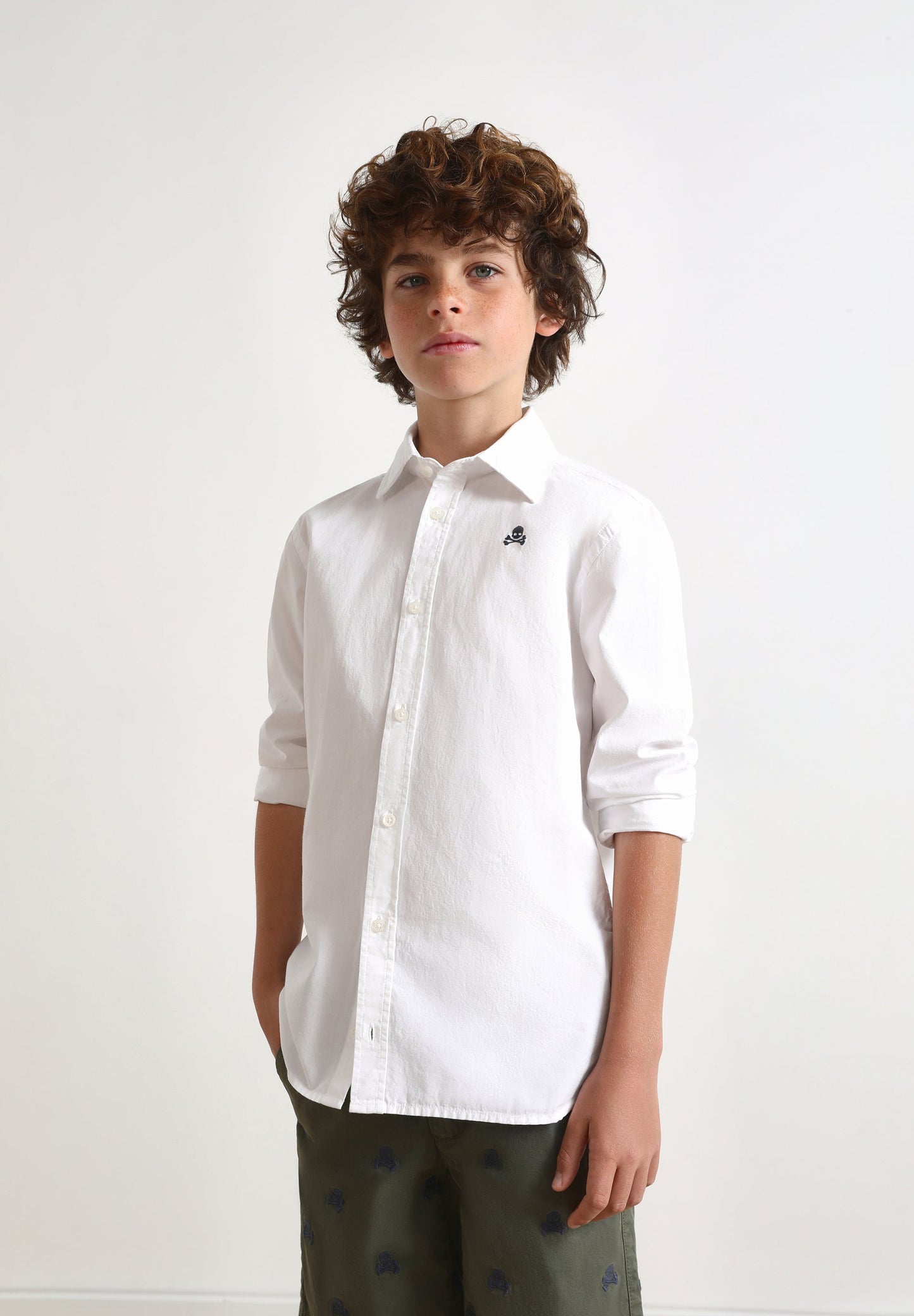 OVERHEMD KLASSIEK DOODSKOP