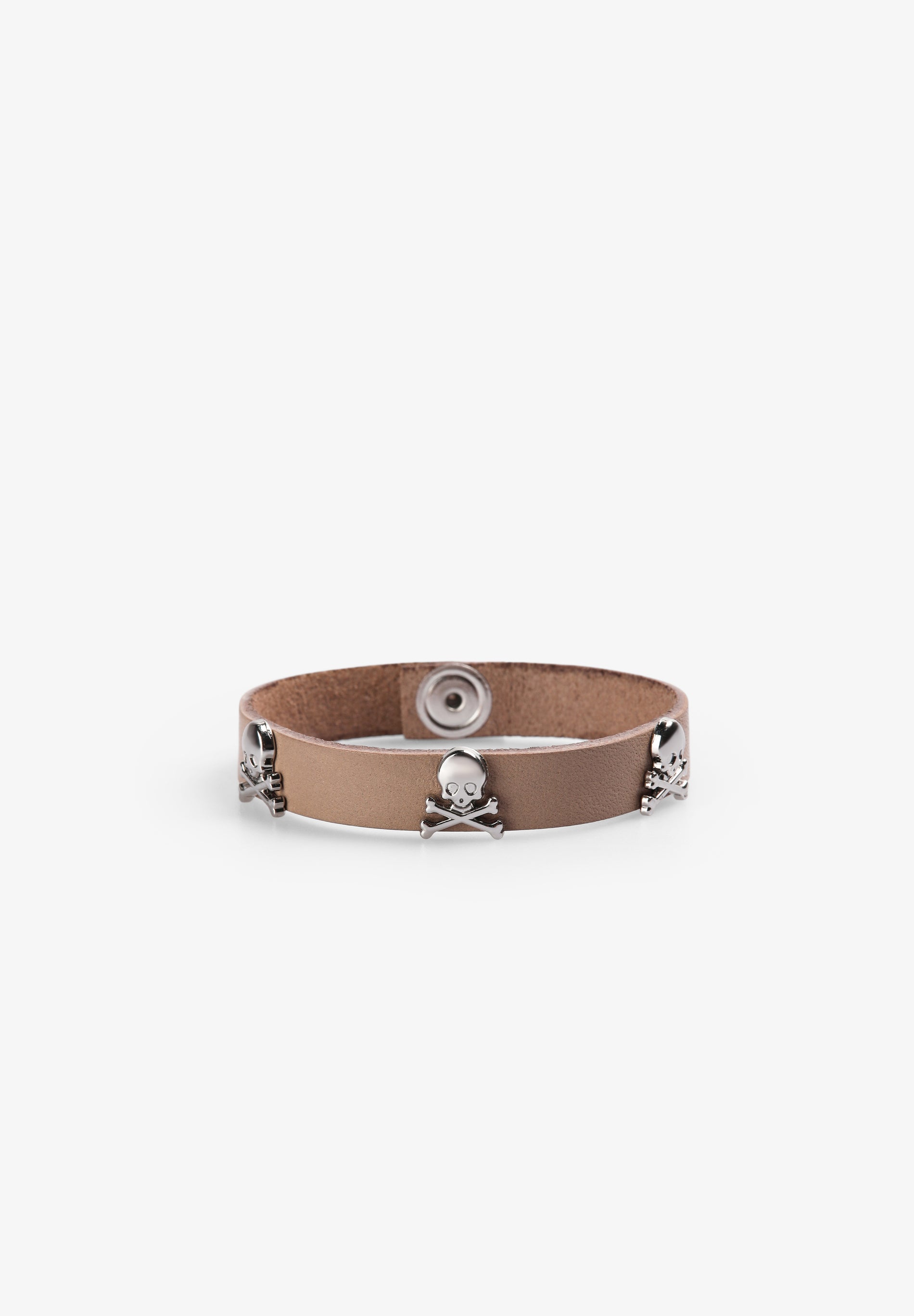 LEREN ARMBAND DOODSKOPJES