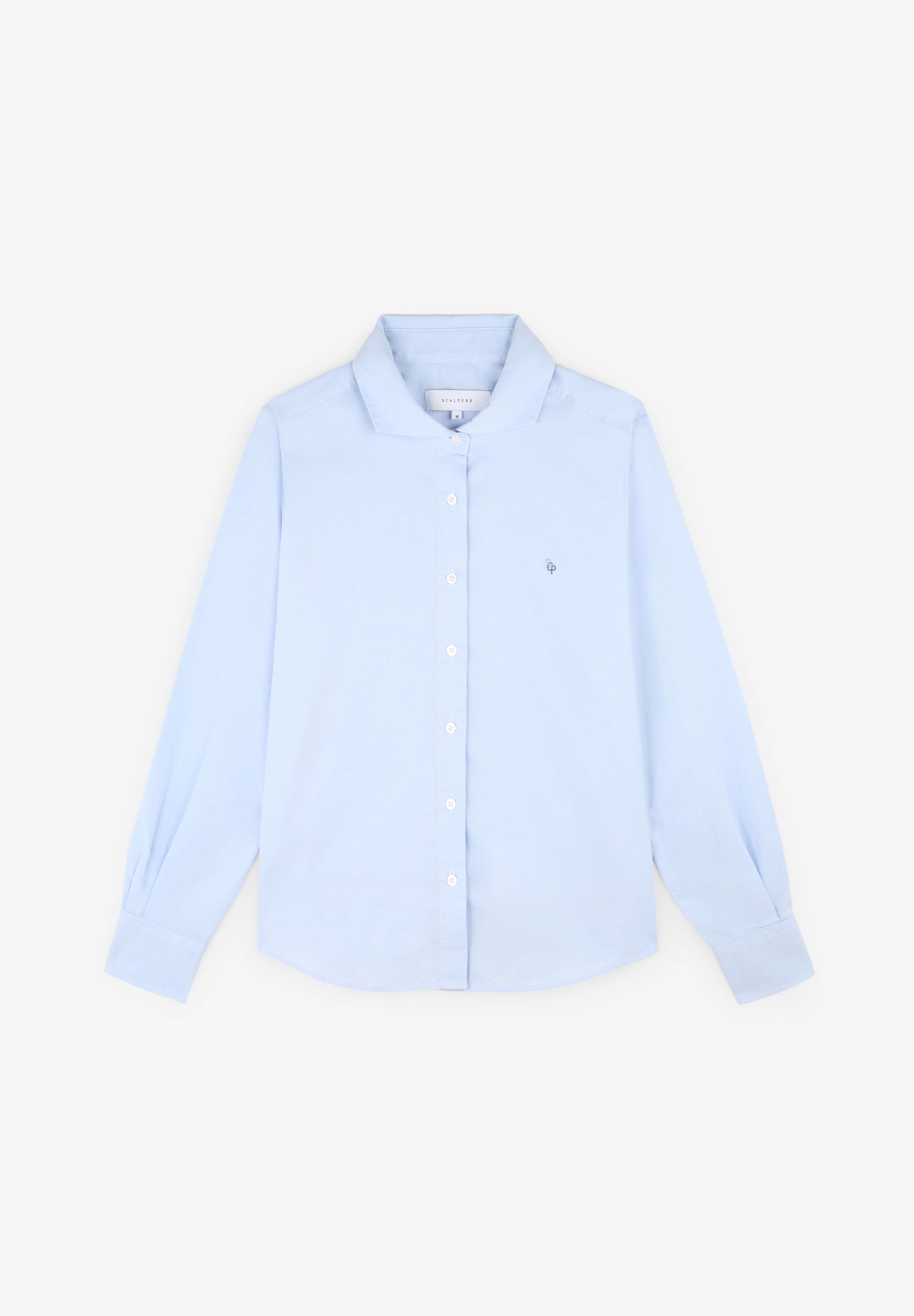 KLASSIEKE BLOUSE BORDUURSEL BORST