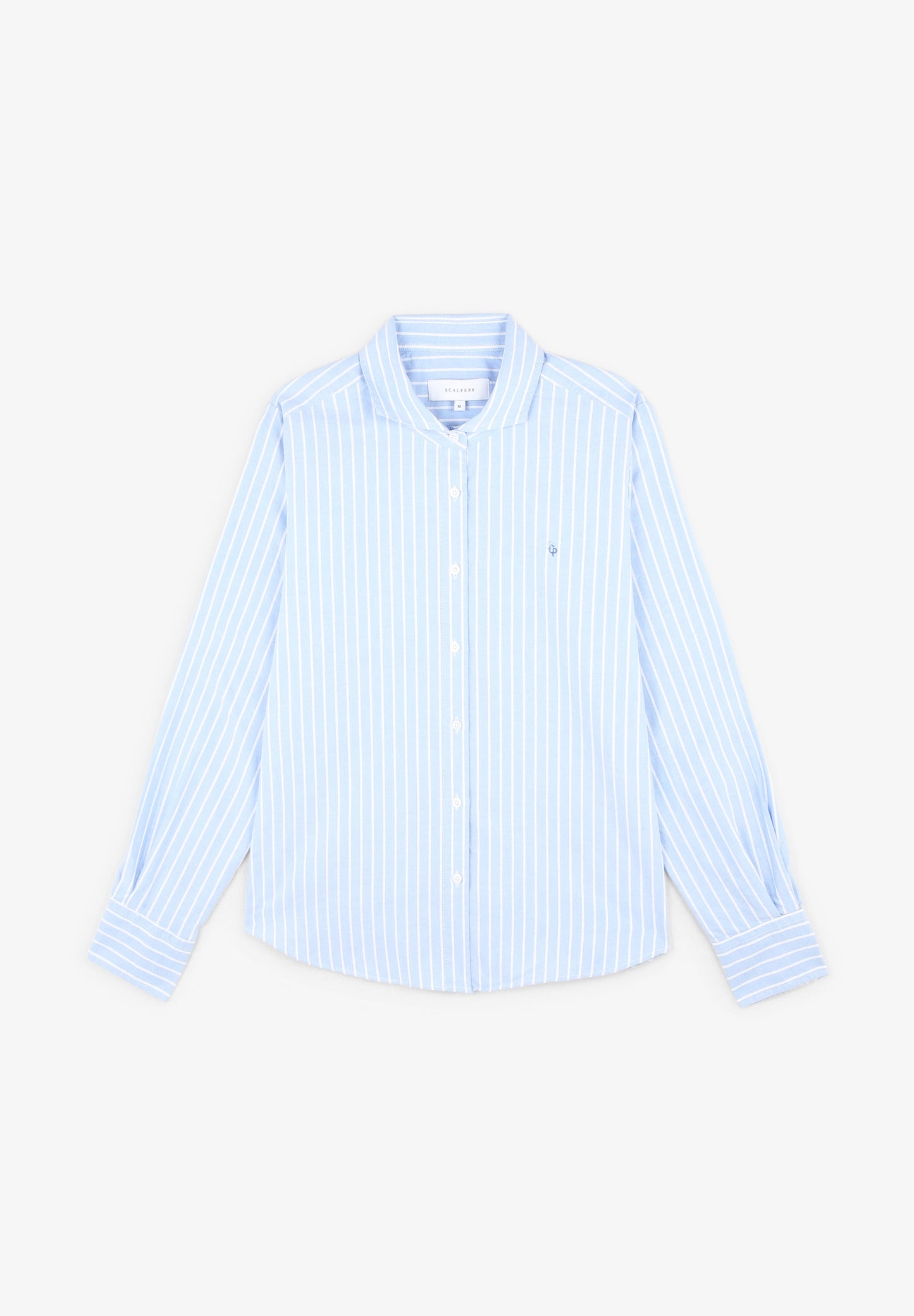 KLASSIEKE BLOUSE BORDUURSEL BORST