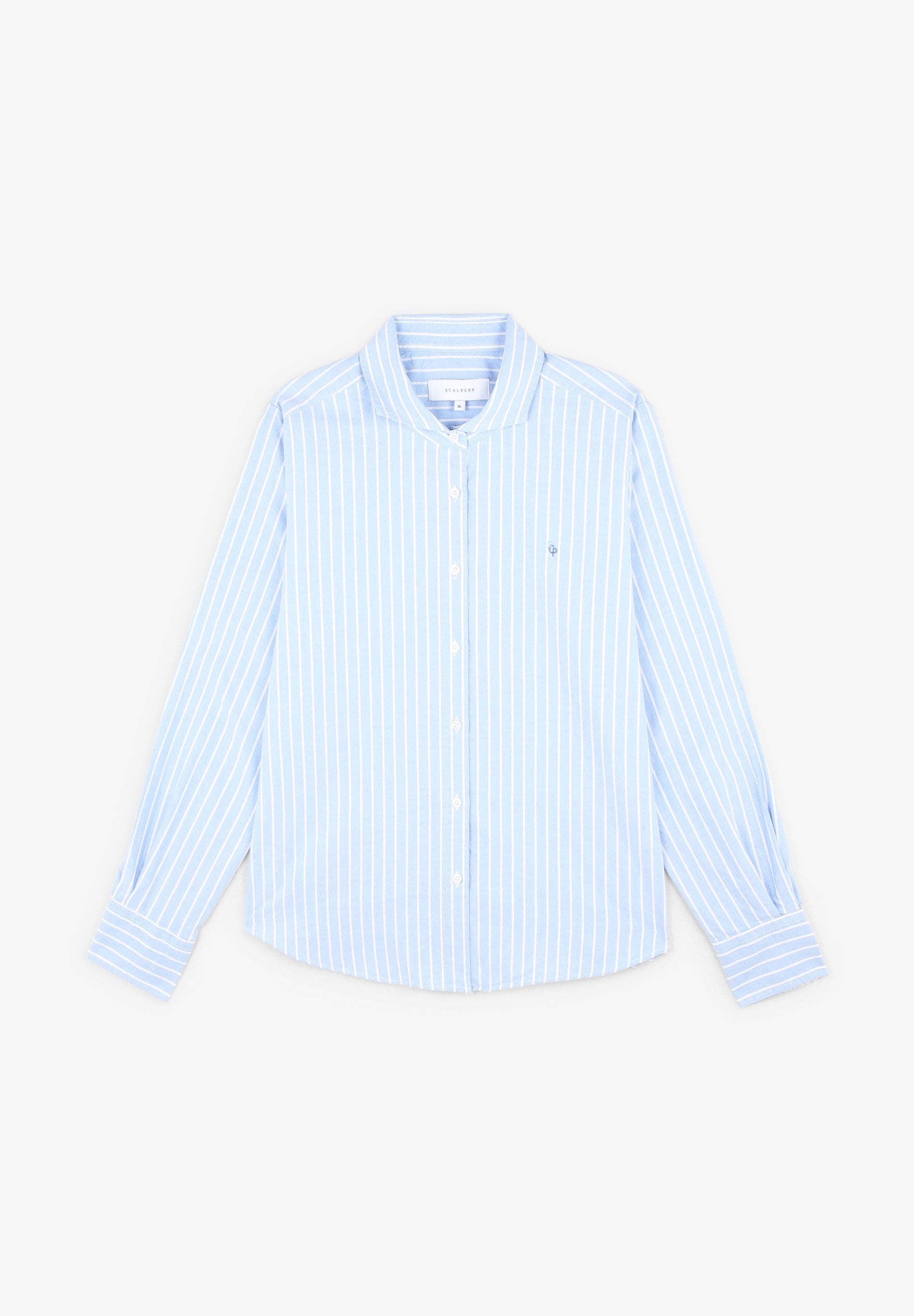 KLASSIEKE BLOUSE BORDUURSEL BORST