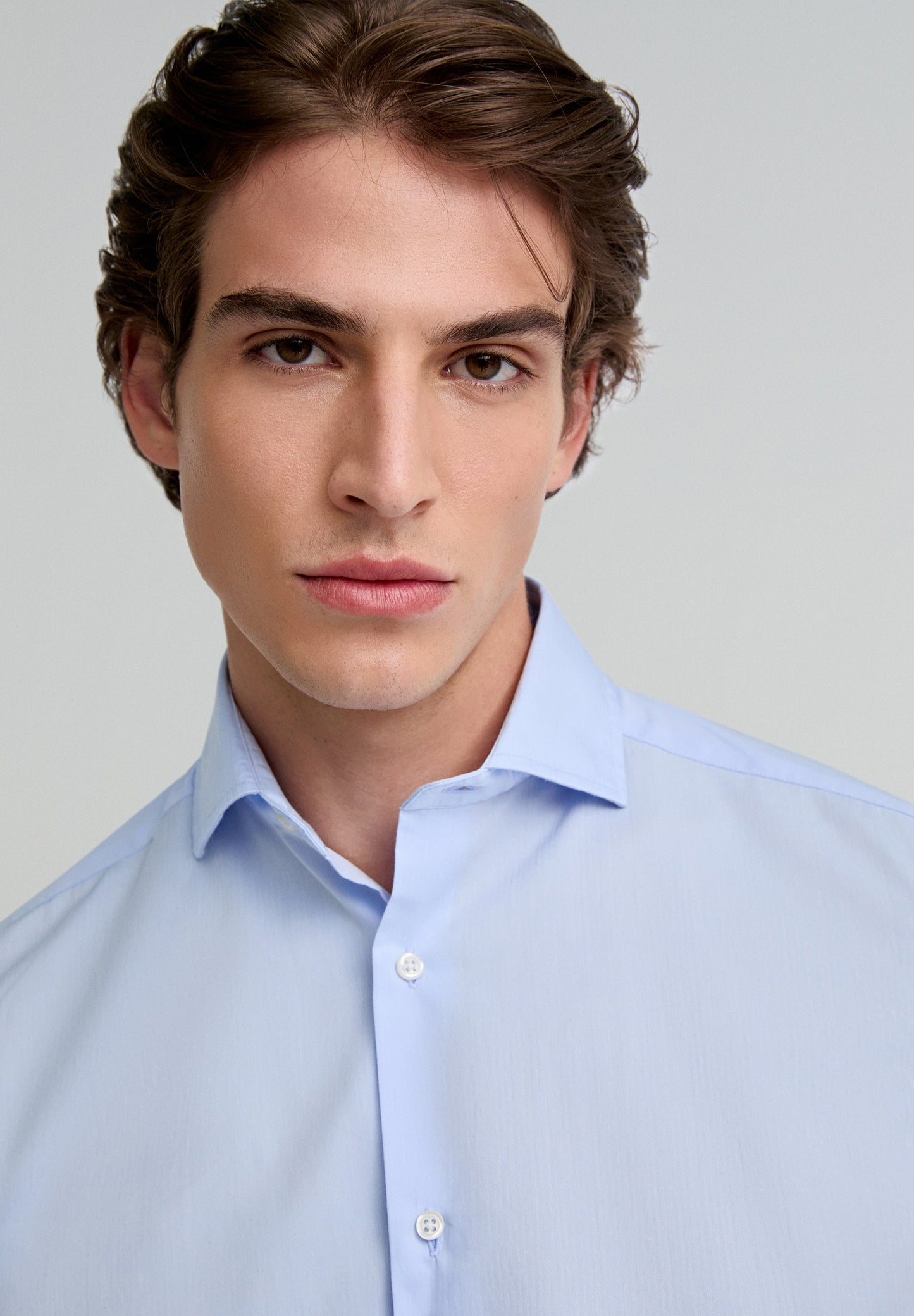 NET OVERHEMD KLASSIEKE MANCHET