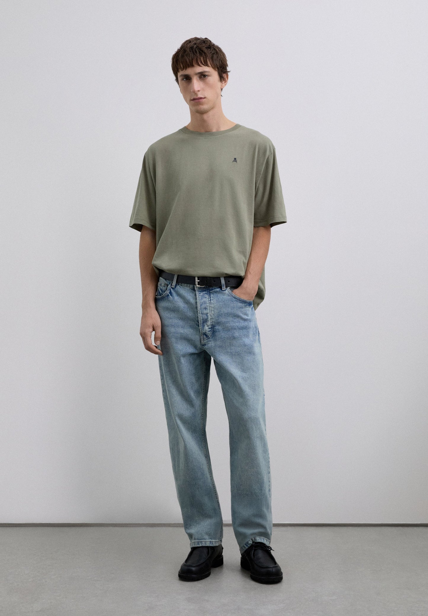 SCNOS SKULL RELAXED TEE