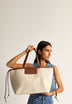 CANVAS SHOPPER BAG