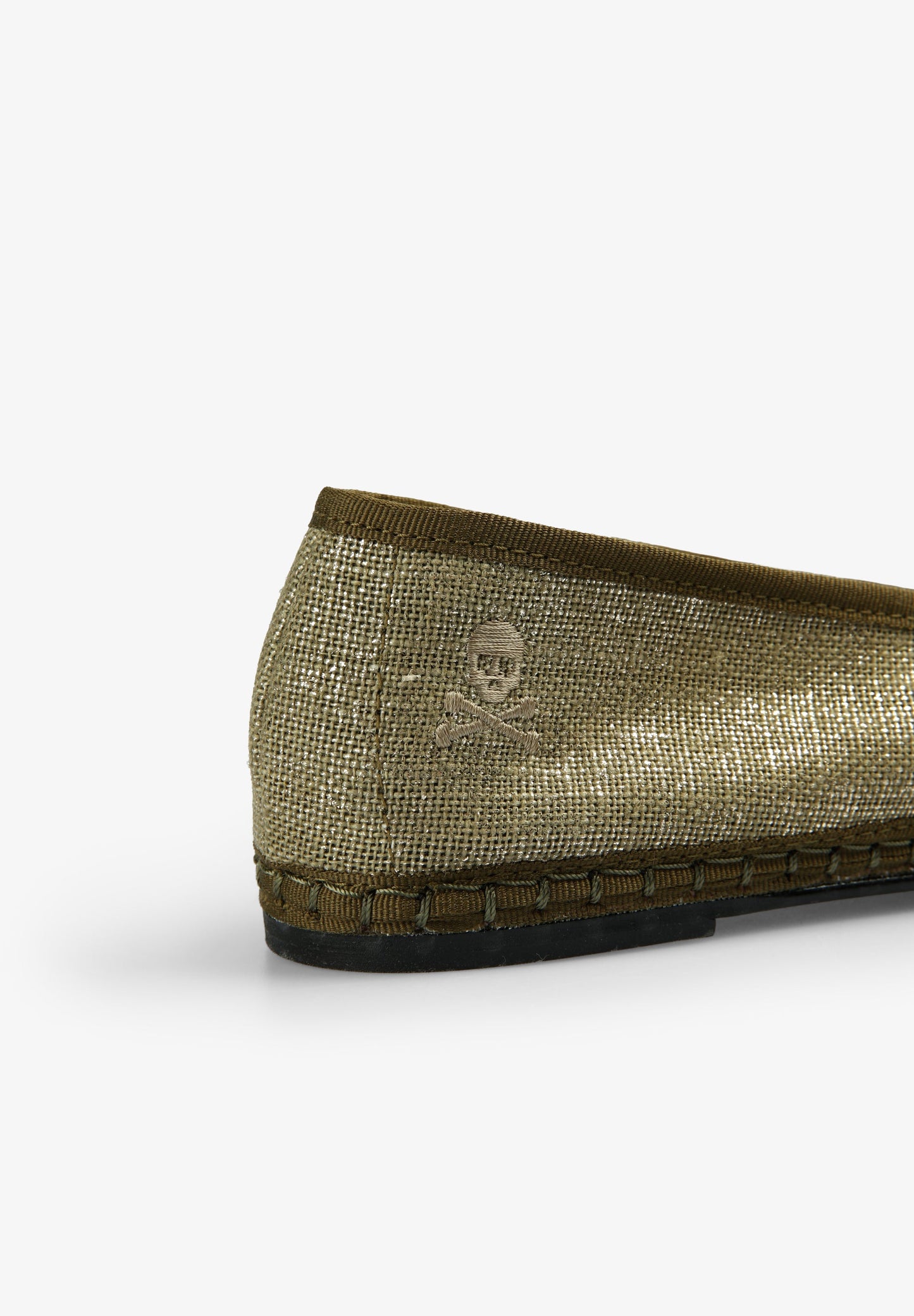 SLIPPERS WITH LUREX DETAIL