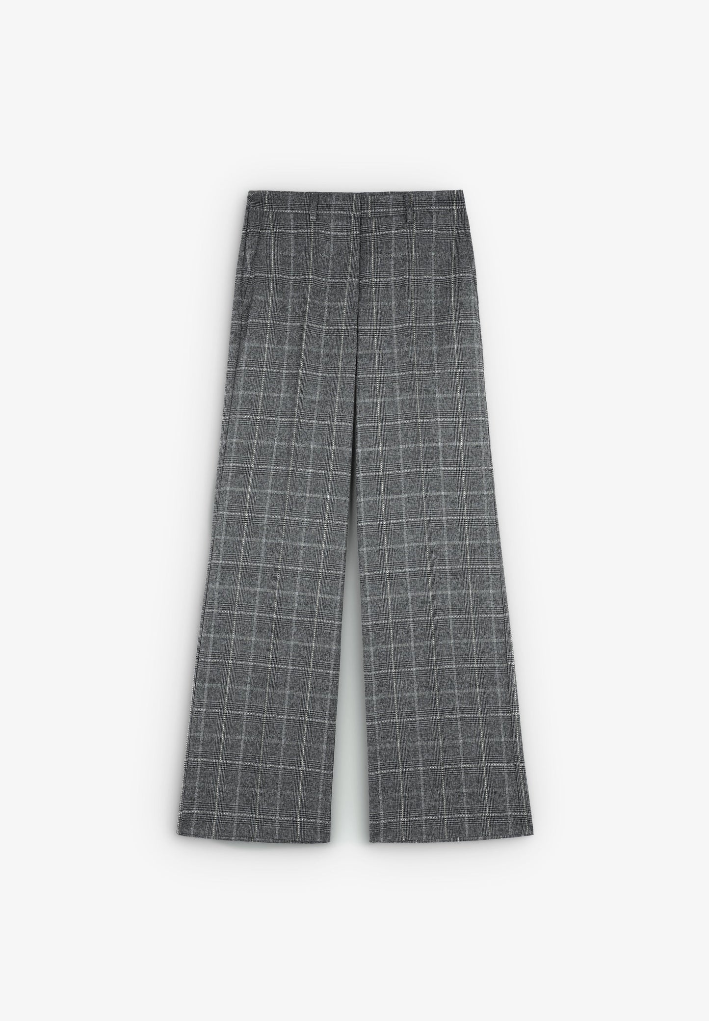 BLACK CHECK PANT