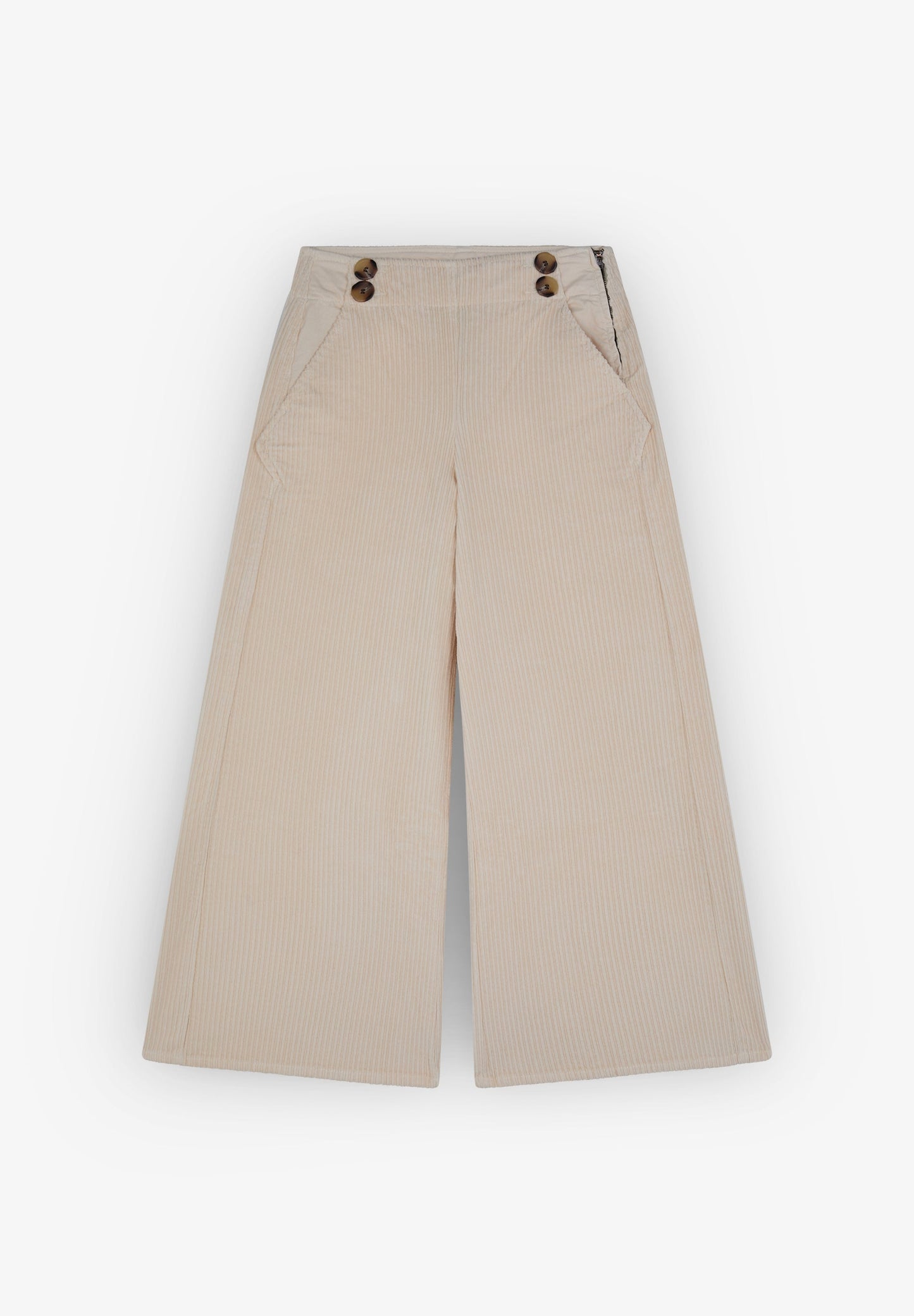 CORDUROY BUTTONS CULOTTE