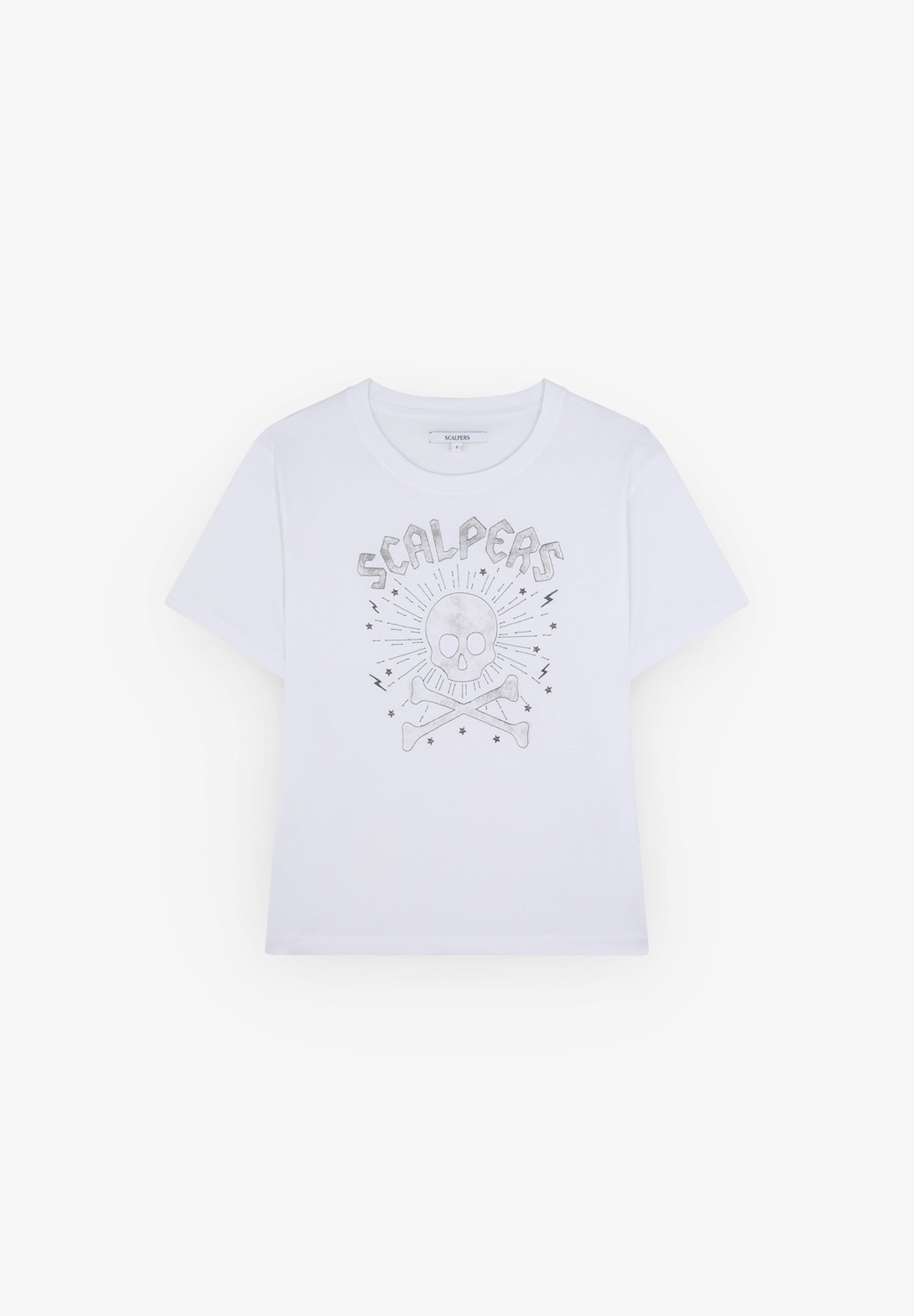 SPARKLE SKULL TEE