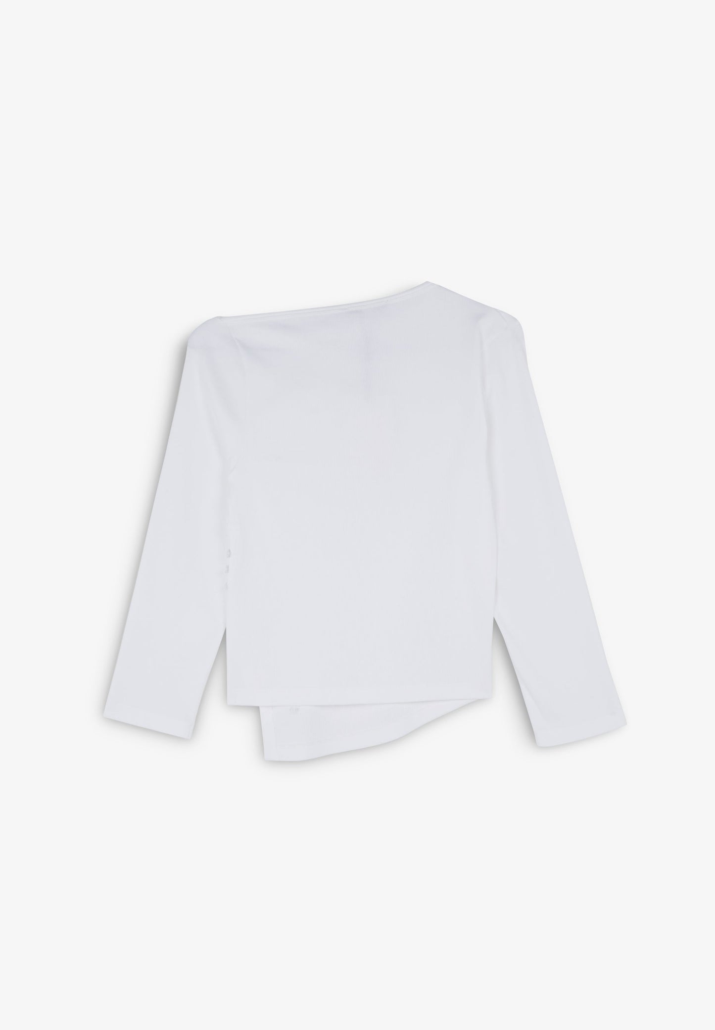 BUTTONS RIB LS TEE