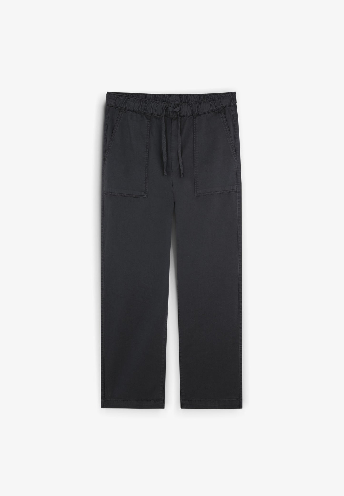 RELAXED FIT TROUSERS WITH ELASTICATED WAISTBAND