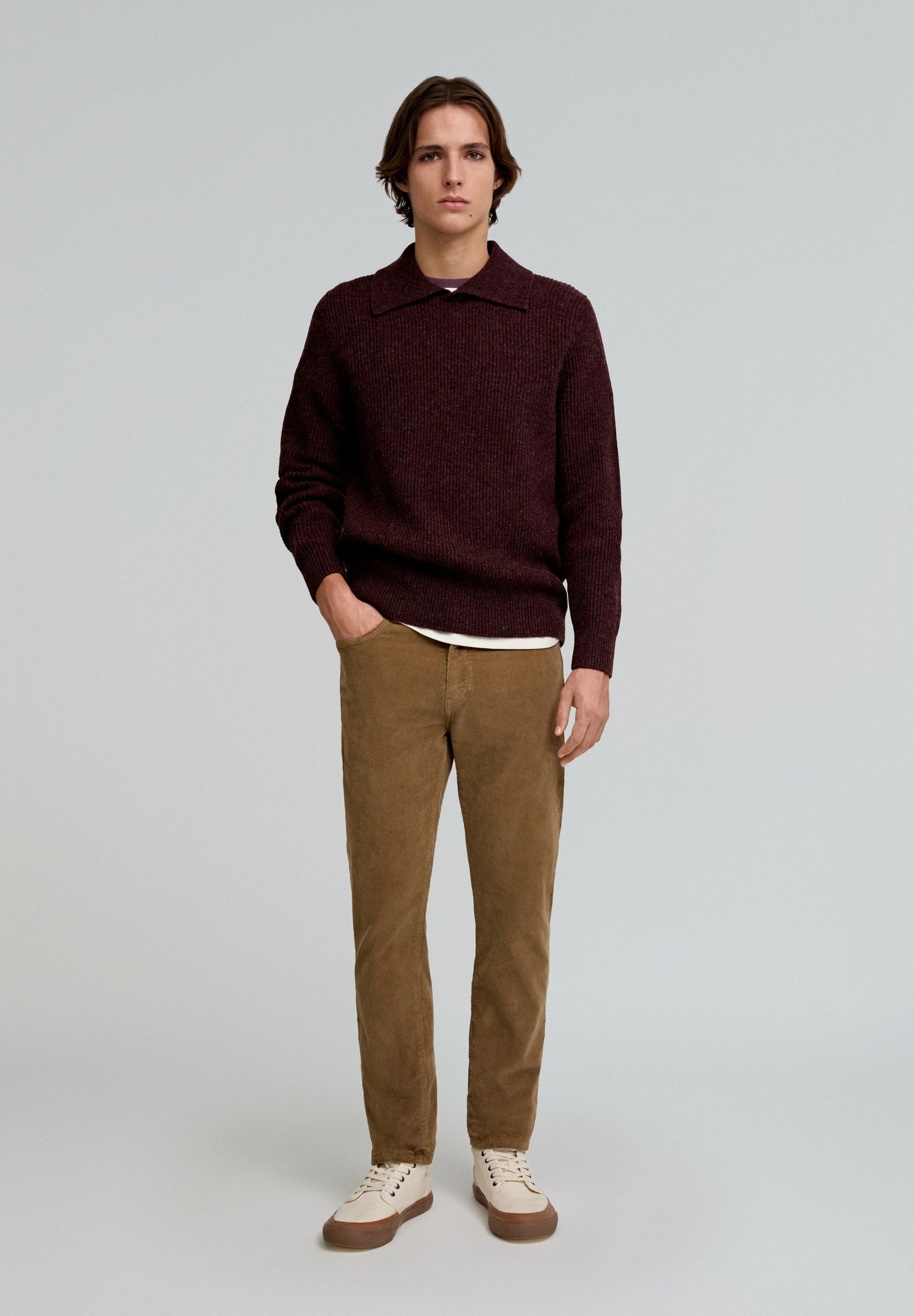 FIVE POCKETS CORDUROY PANTS