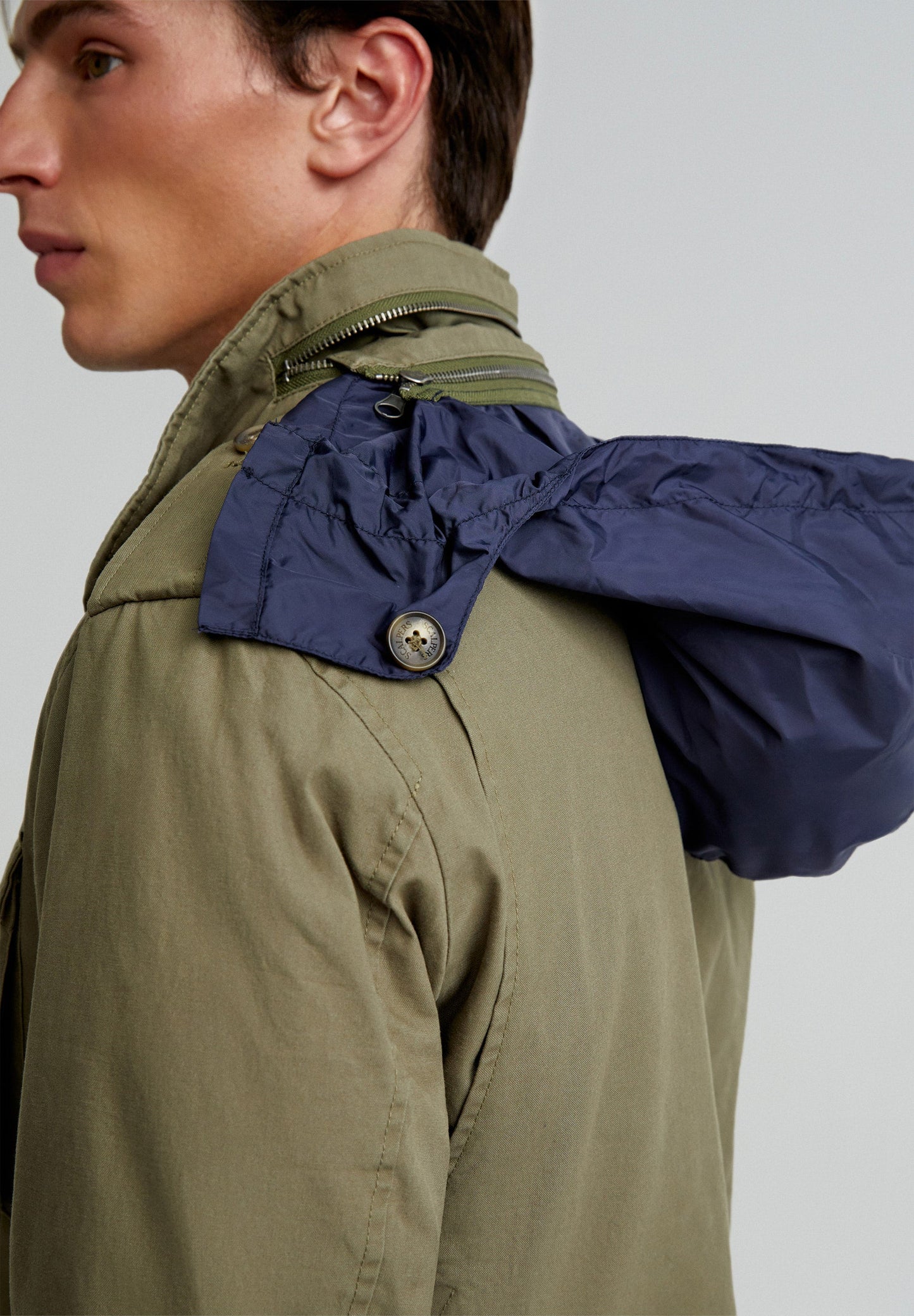 MILITARY JACKET WITH POCKETS