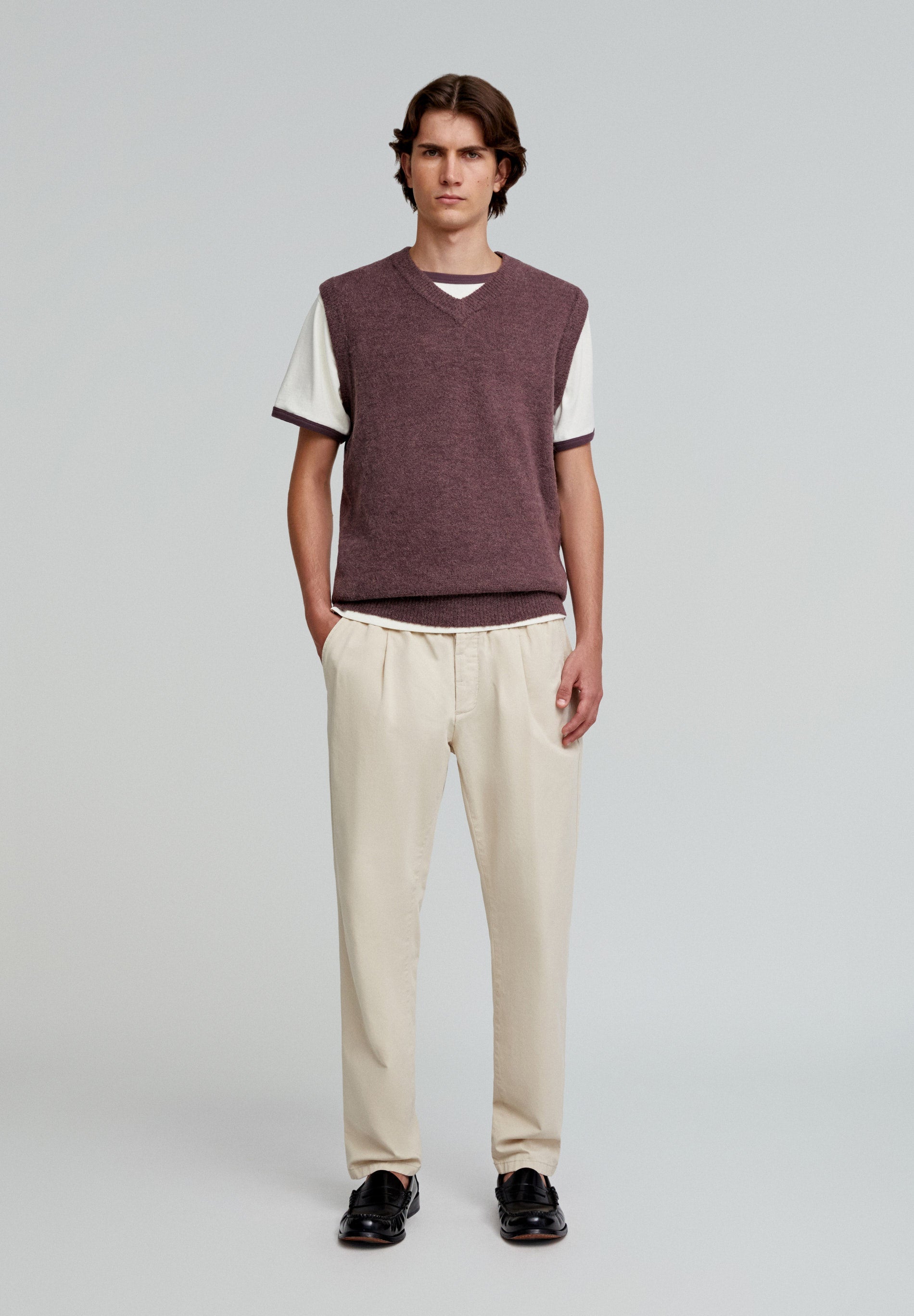 PREMIUM RELAXED TROUSERS WITH DARTS