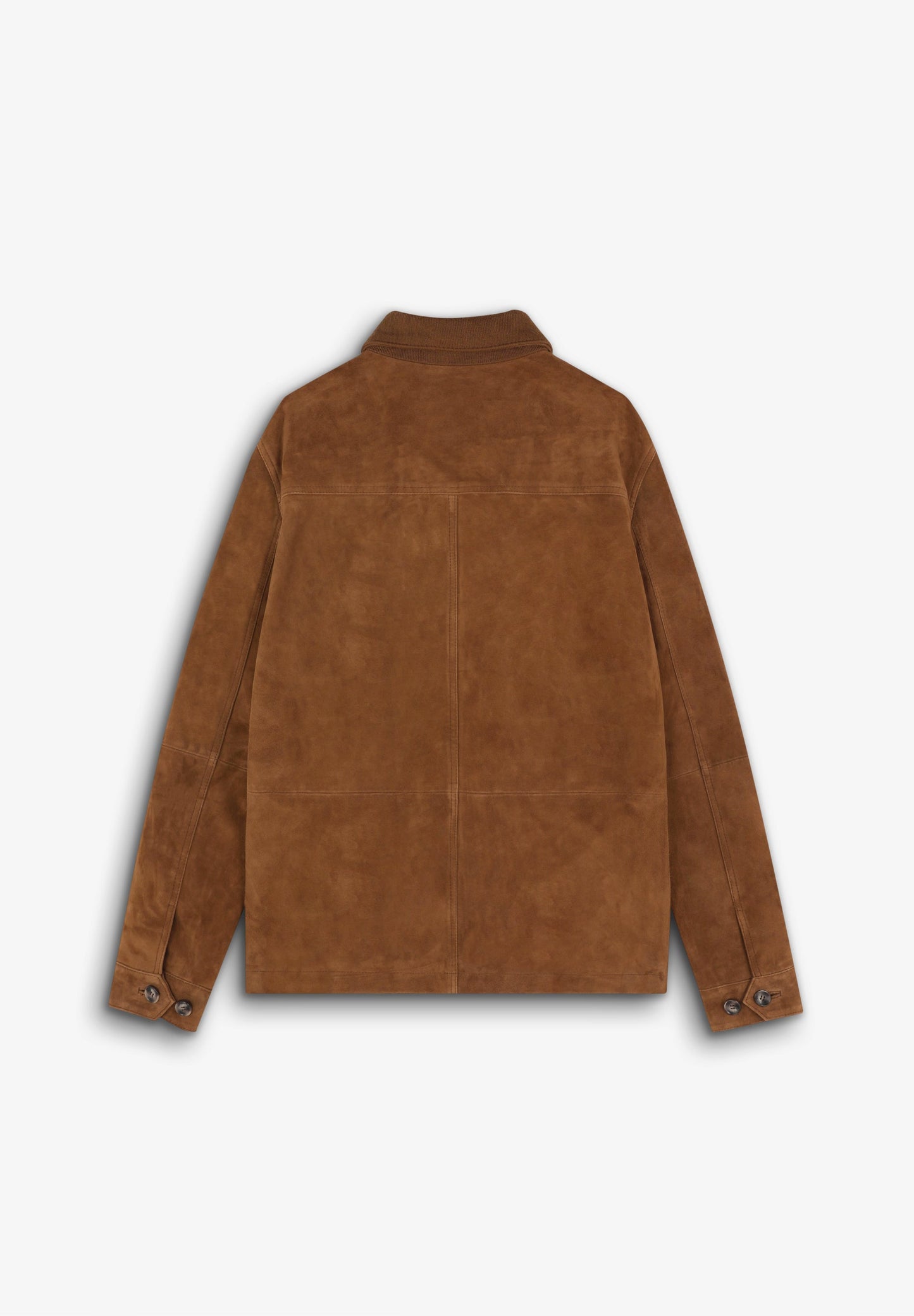 SUEDE JACKET WITH POCKETS