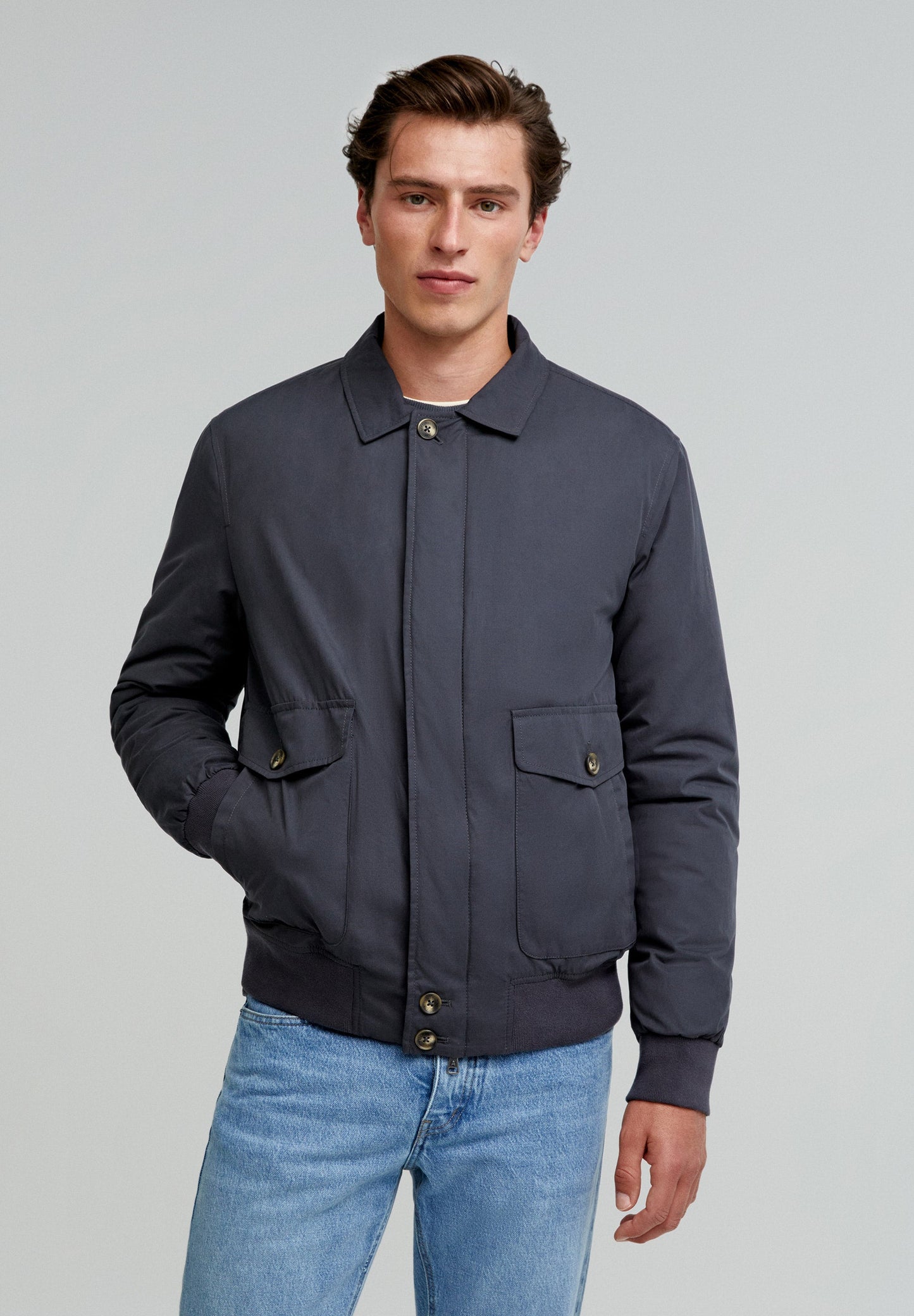 BOMBER JACKET WITH POCKETS