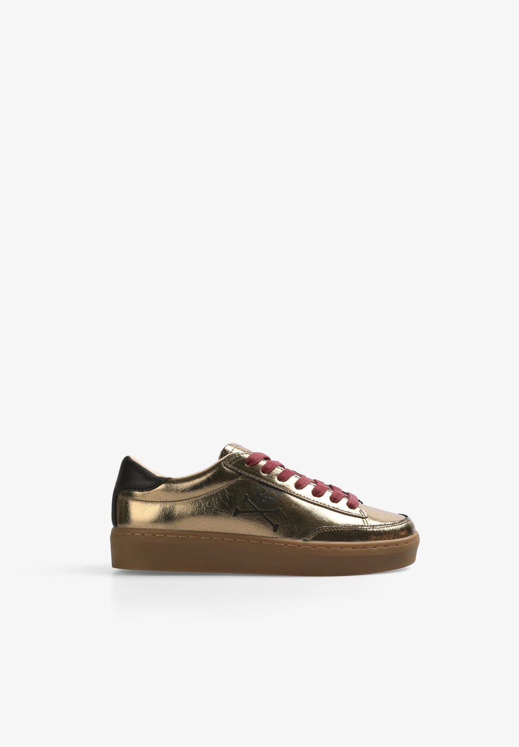 SNEAKERS METALIZADA SUELA PLATAFORMA - Scalpers