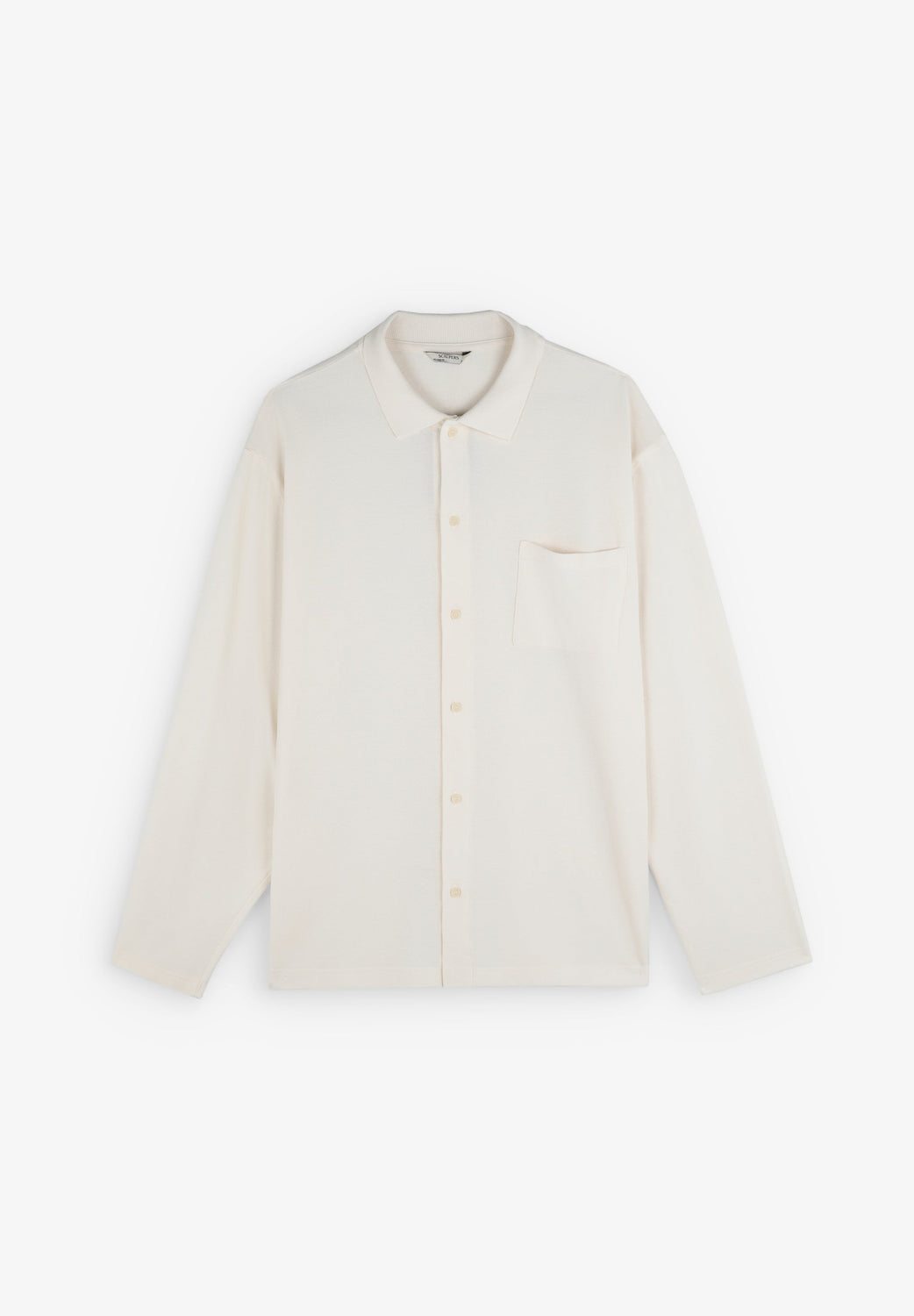 PIQUE CARDIGAN LS BT POLO - Scalpers