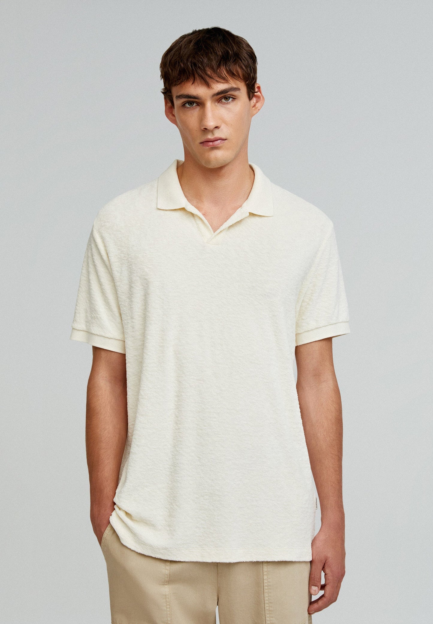 TERRY POLO SHIRT