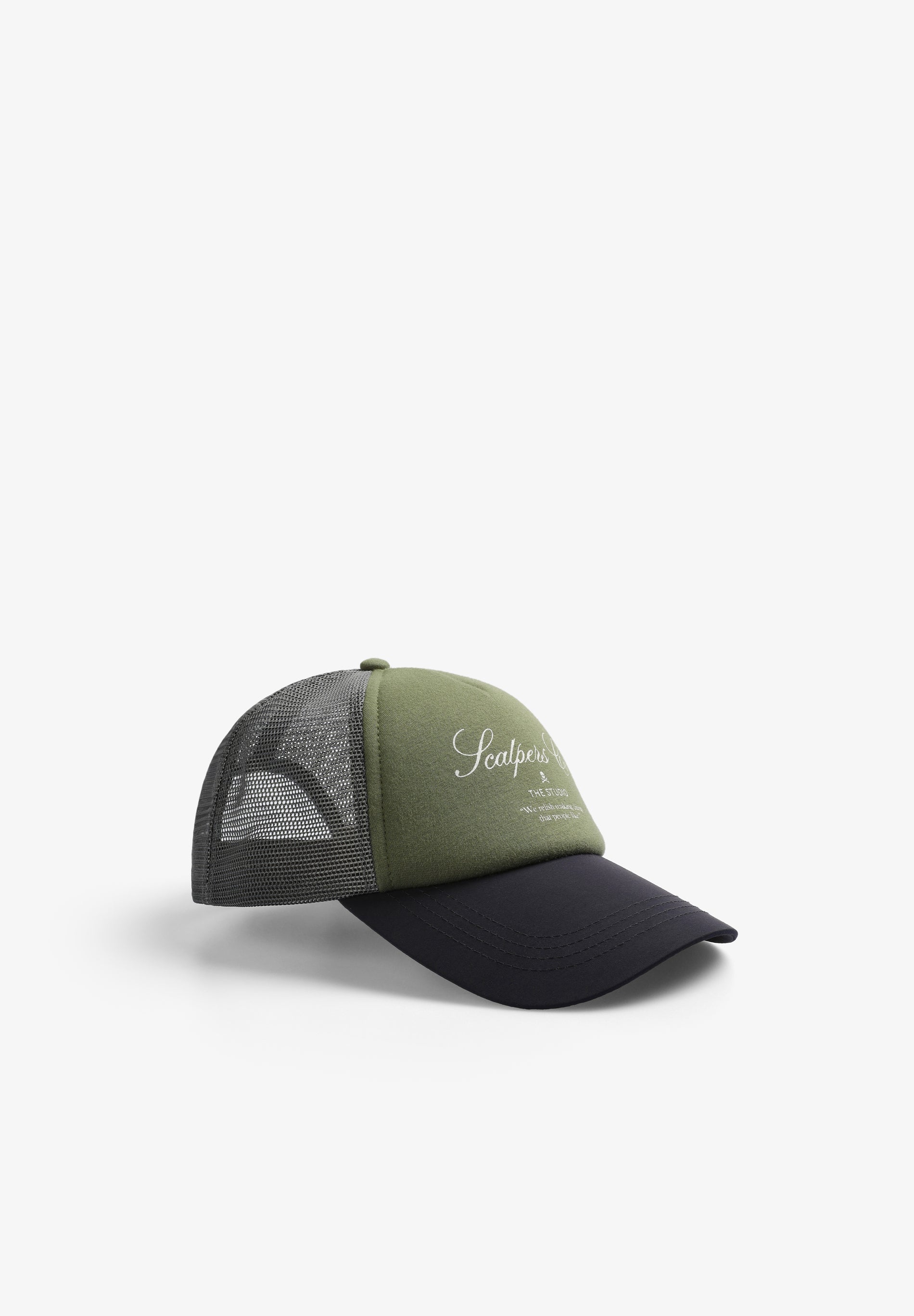 TRUCKER PRINT LOGO CAP