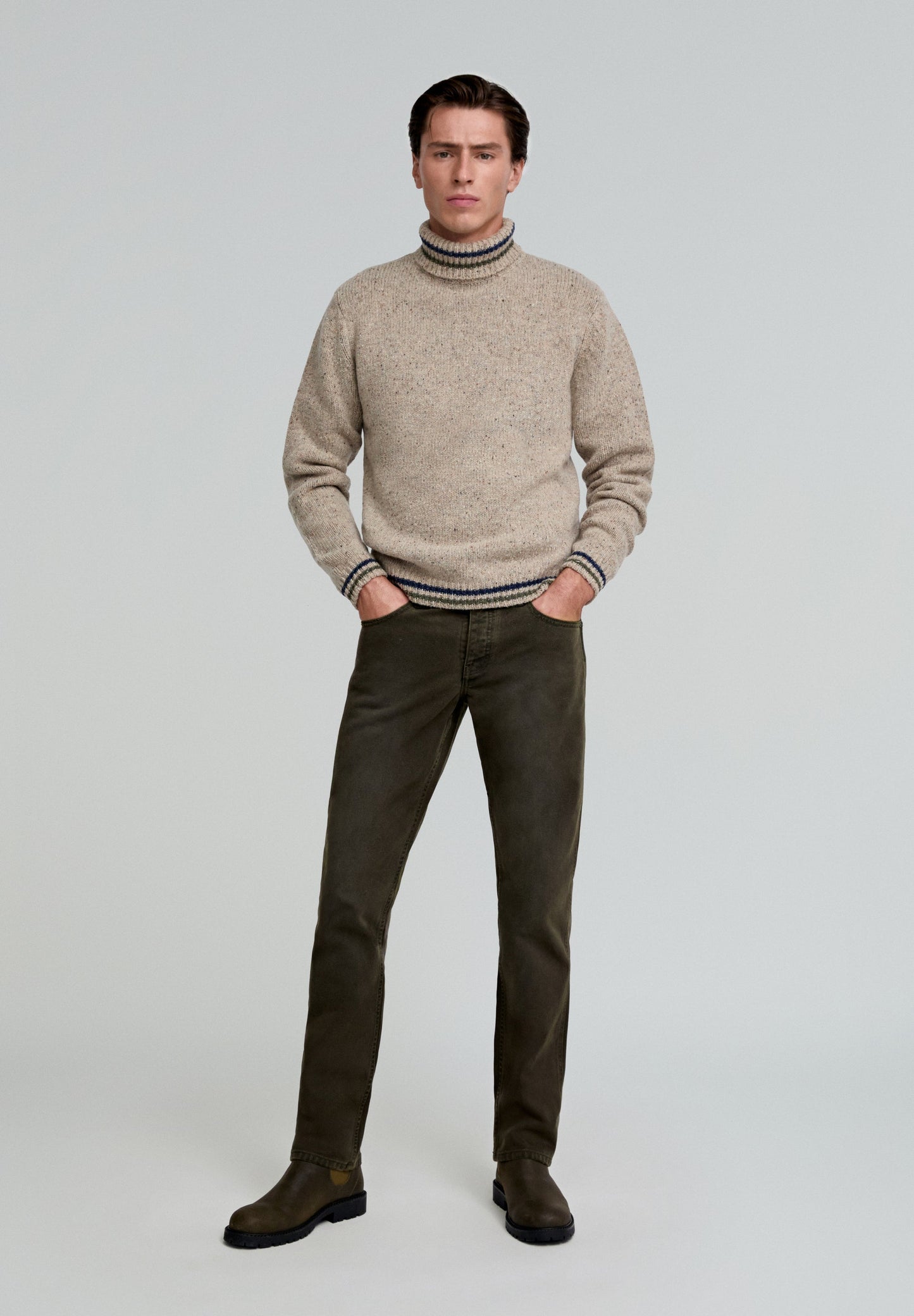 KLINT ROLL NECK TRICOT