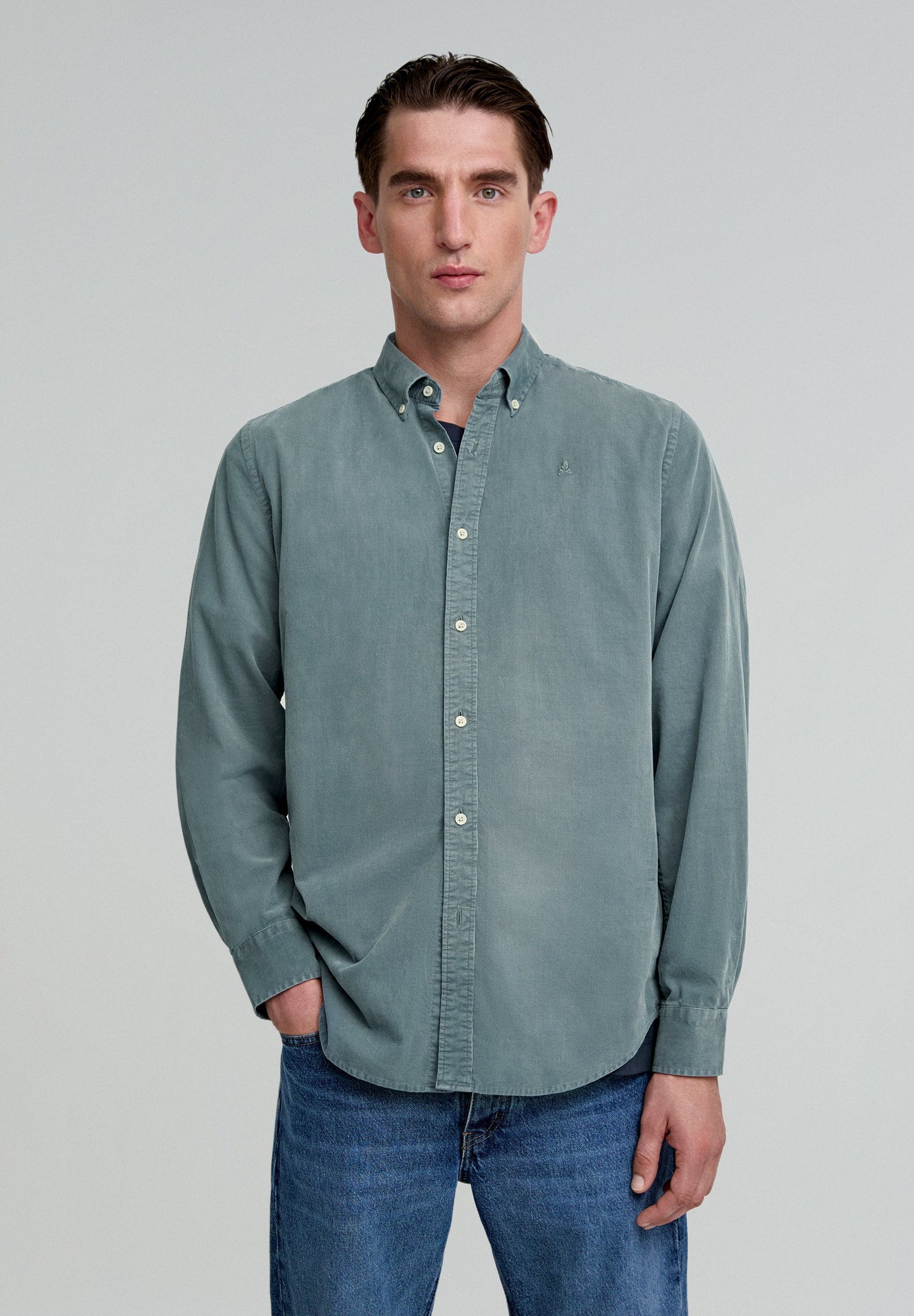 CORDUROY BD SHIRT