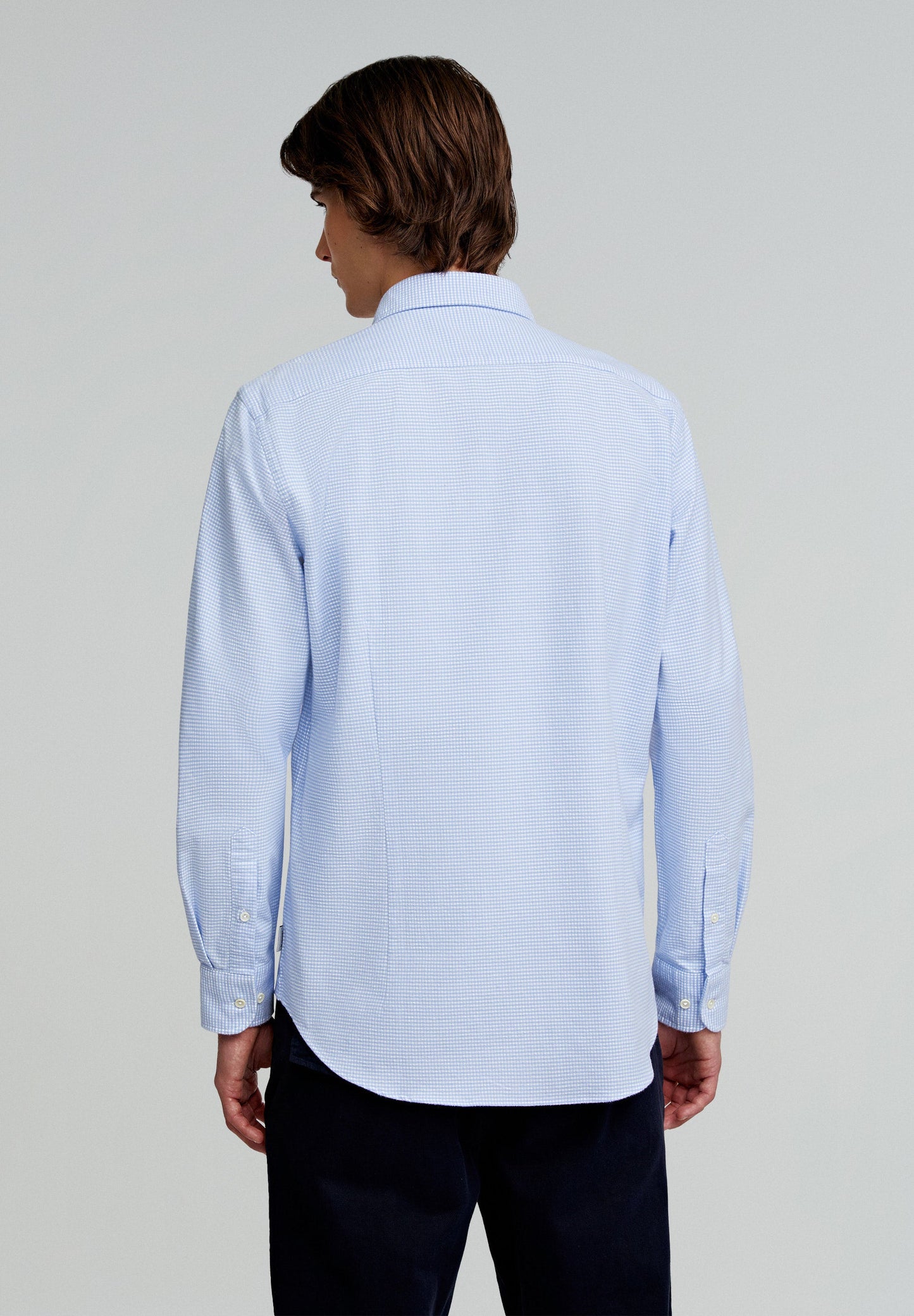 OXFORD PEACH F SHIRT