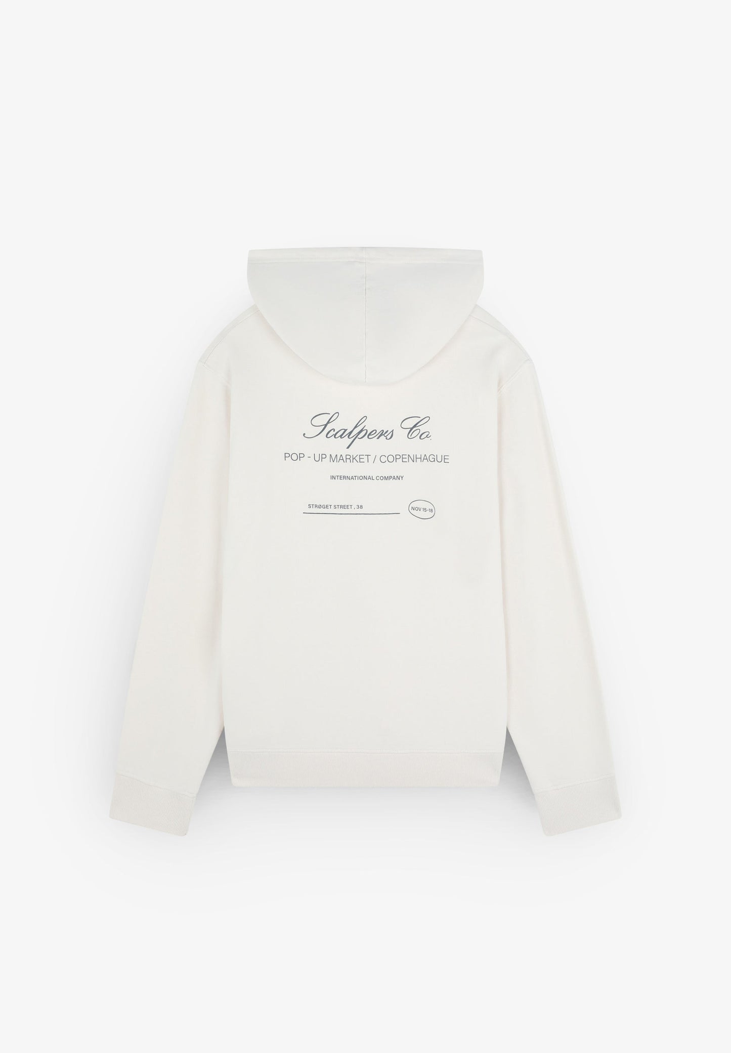 BACK SLOGAN HOODIE