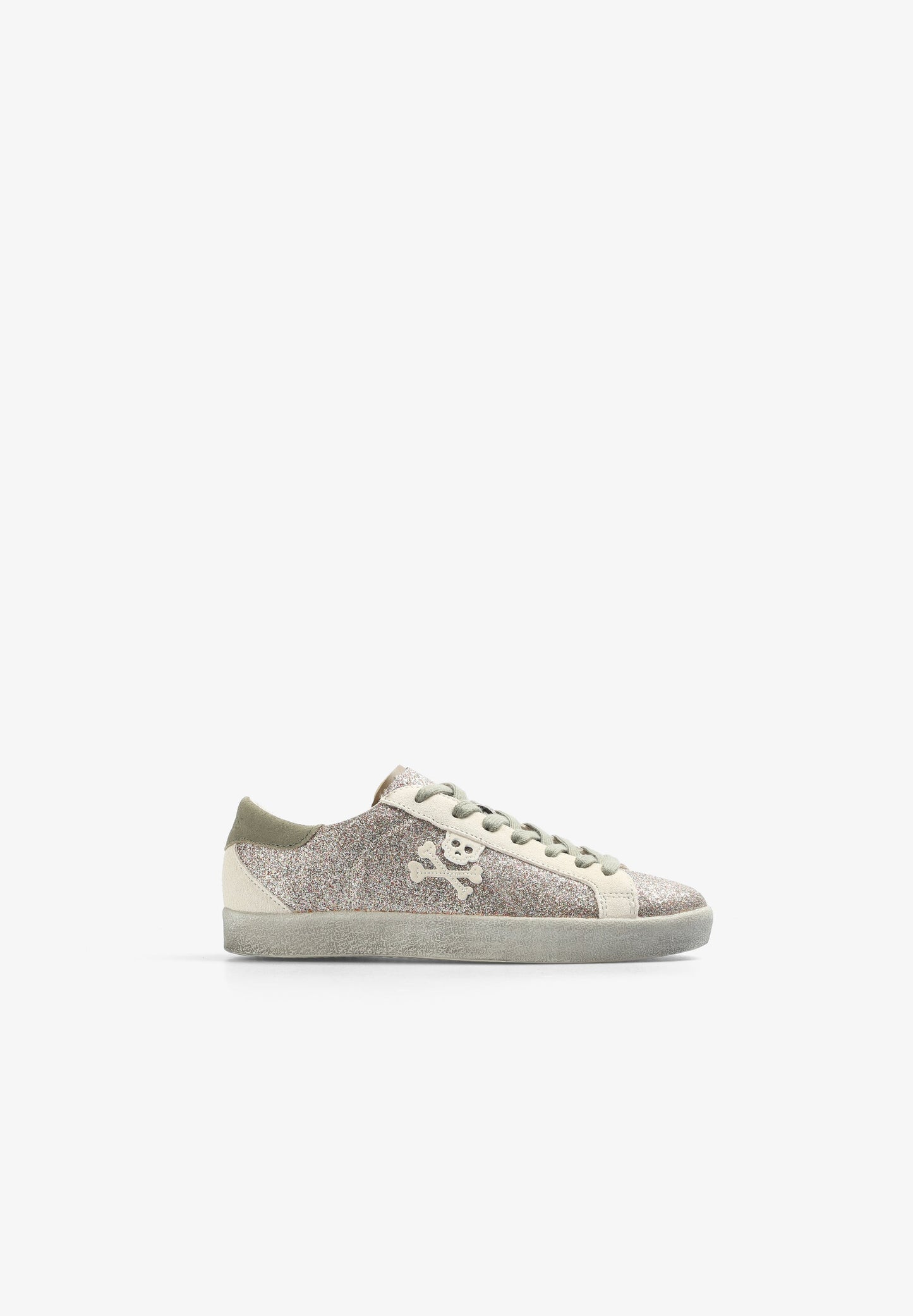 LOW TOP GLITTER SNEAKERS