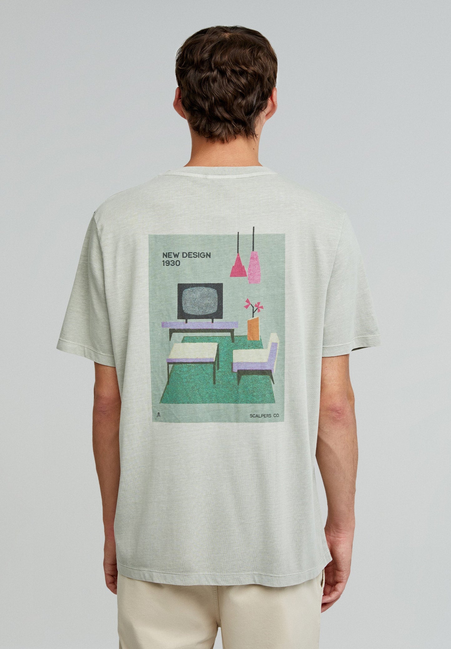 T-SHIRT WITH PRINT ON THE BACK