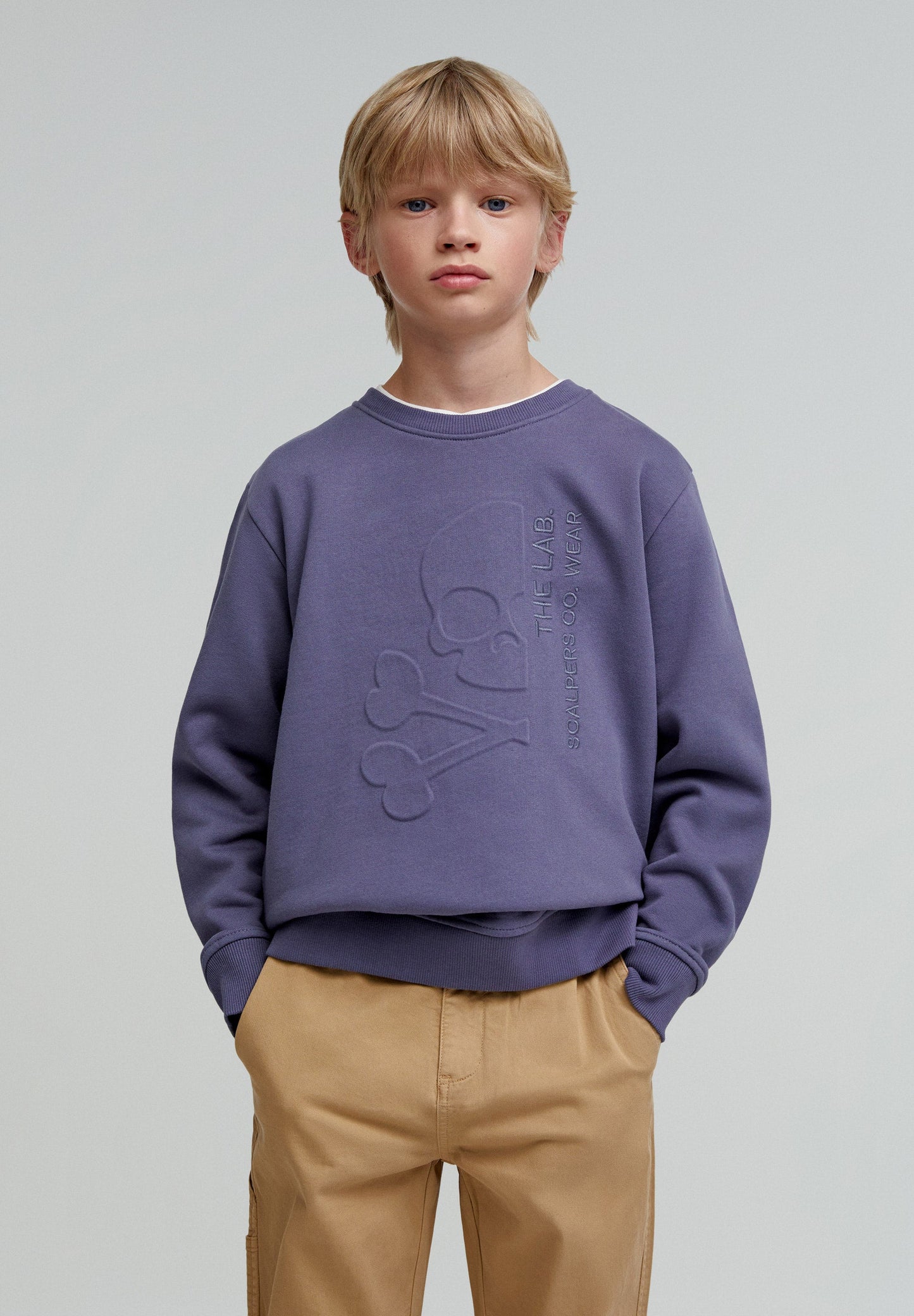 SKULL EMBOSSED SW KIDS