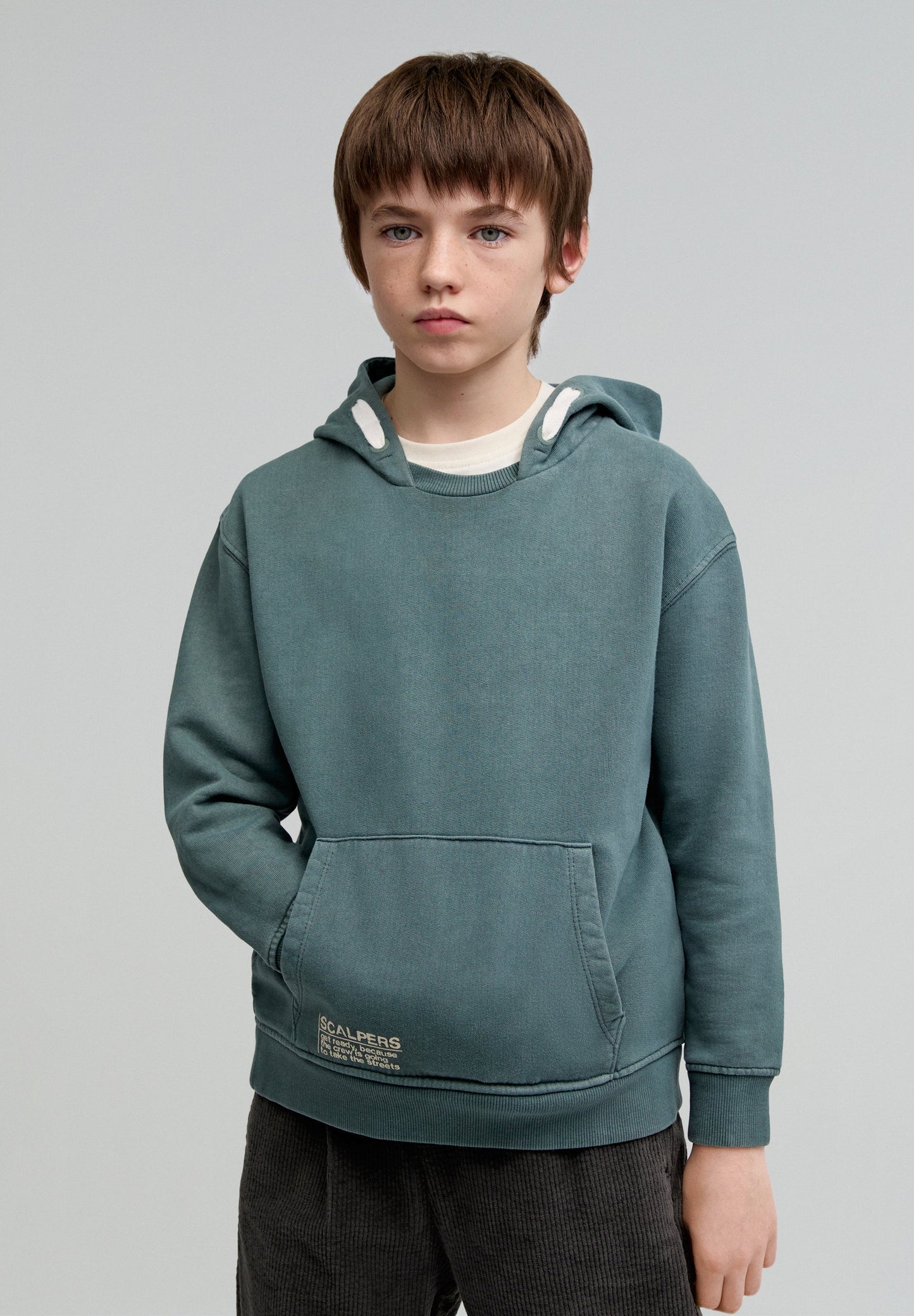 SPRAY SKULL HOODIE KIDS