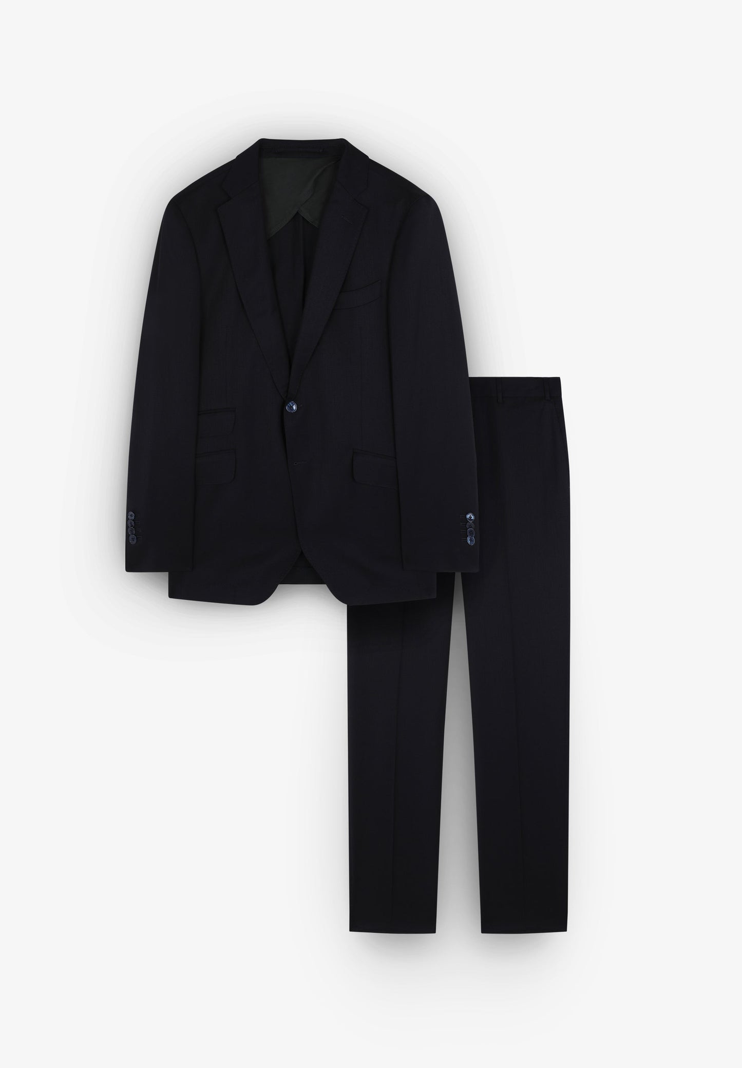 TRAJE LANA AZUL MARINO - Scalpers