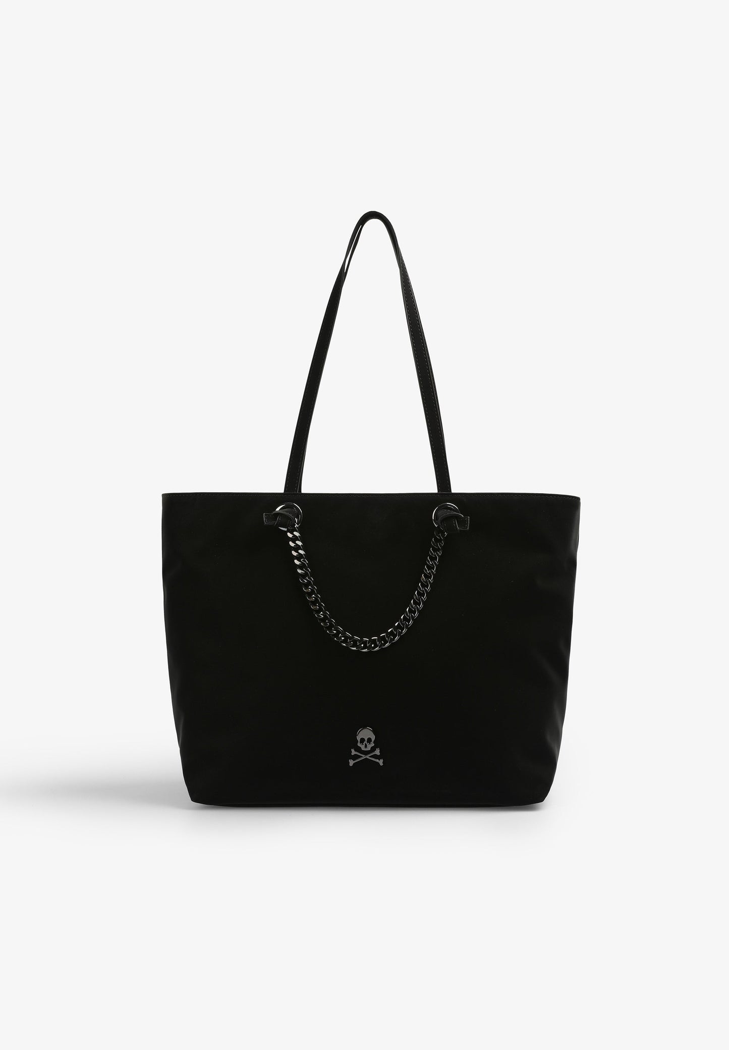 TOTE BAG WITH CHAIN DETAIL