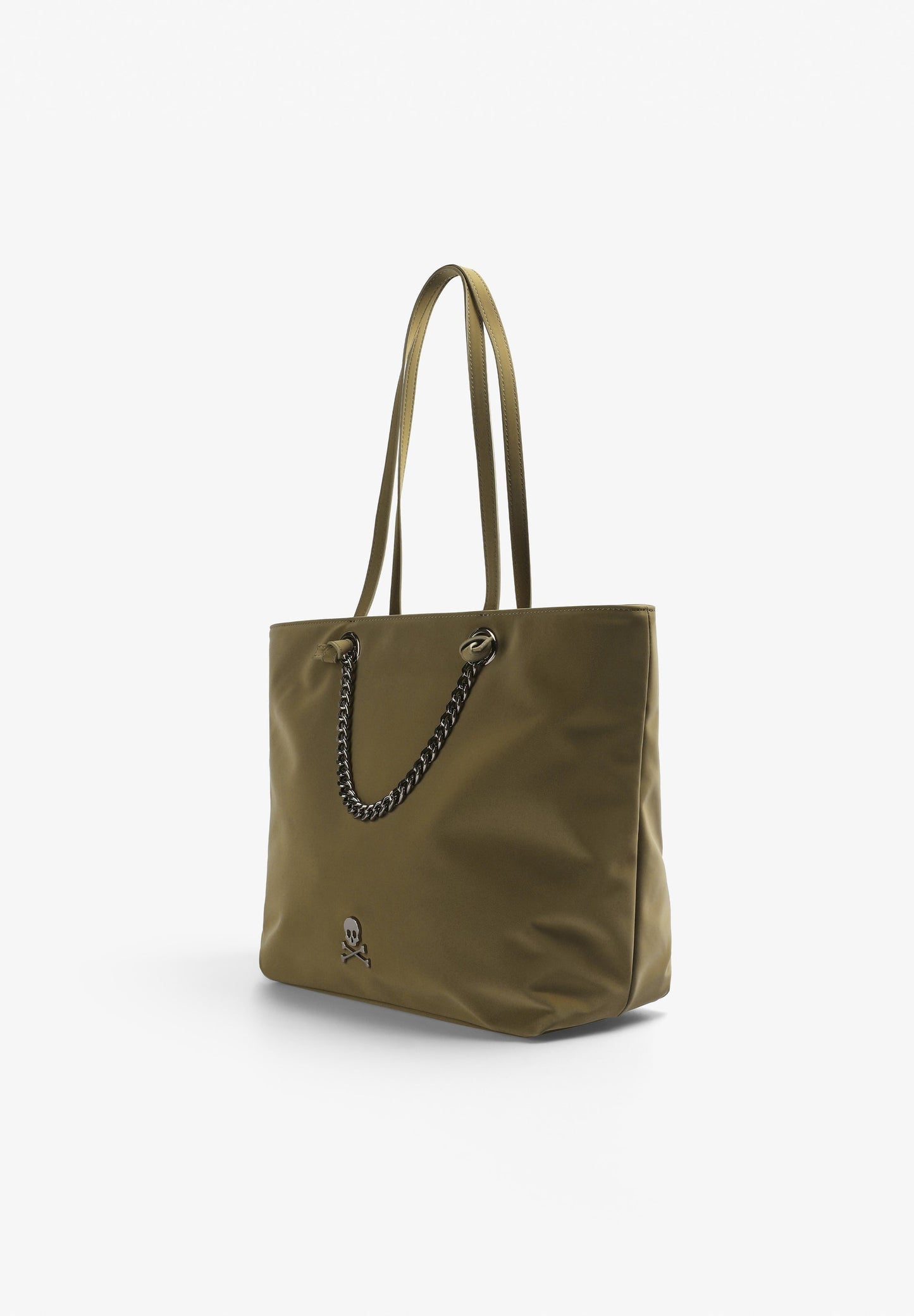 TOTE BAG WITH CHAIN DETAIL