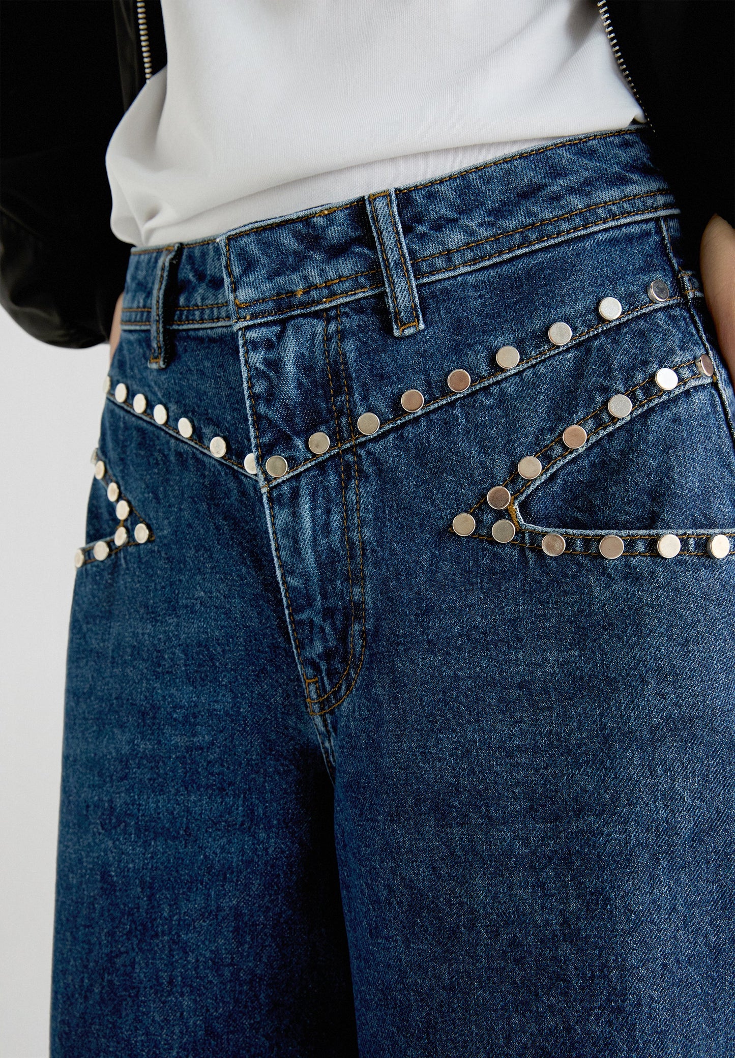 JEWEL POCKET DENIM PANT