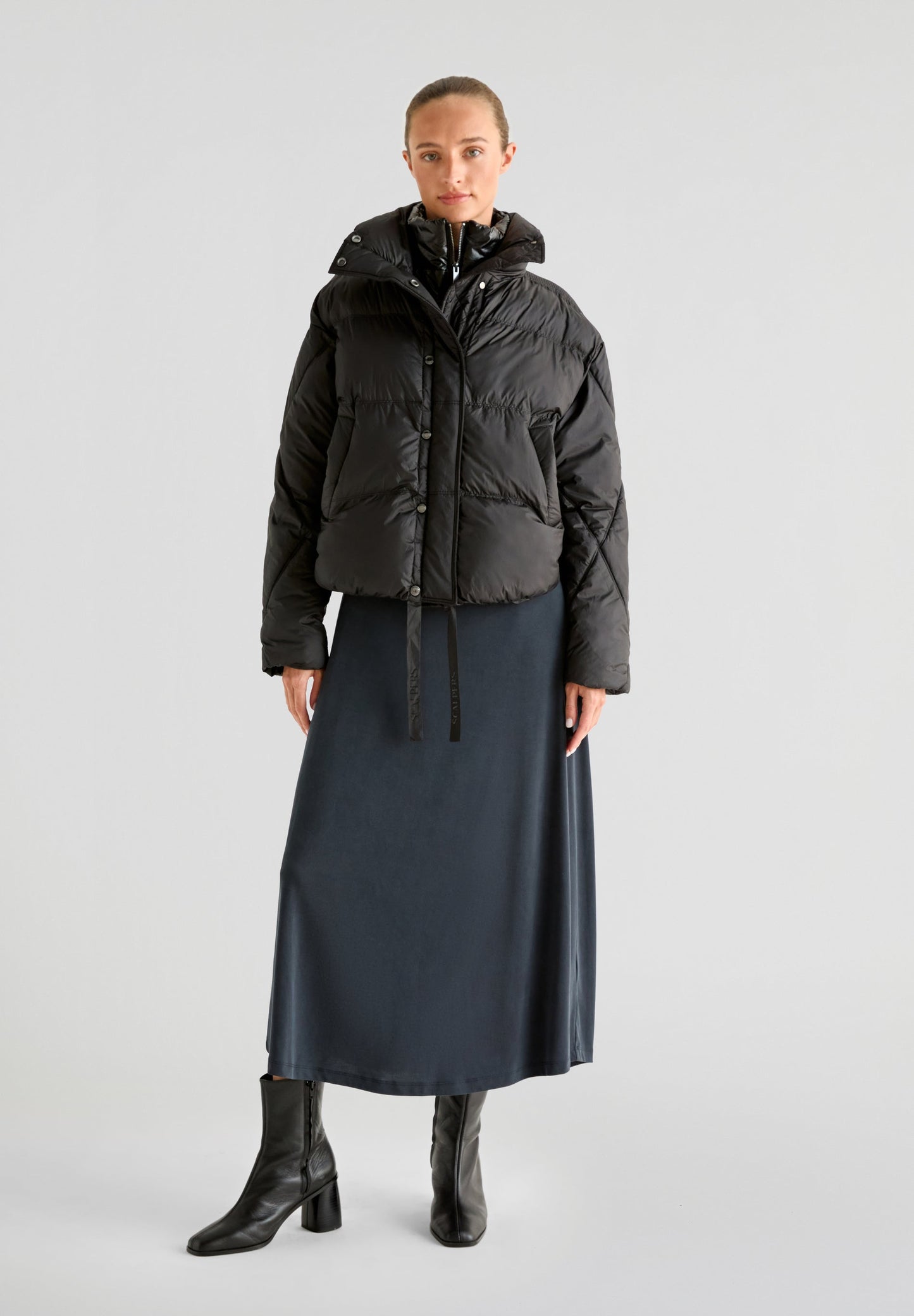 DOUBLE SHORT PUFFER COAT