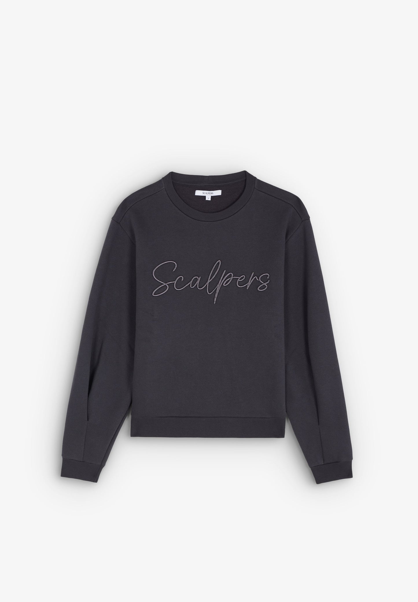 SWEATSHIRT WITH CONTRAST EMBROIDERED LOGO